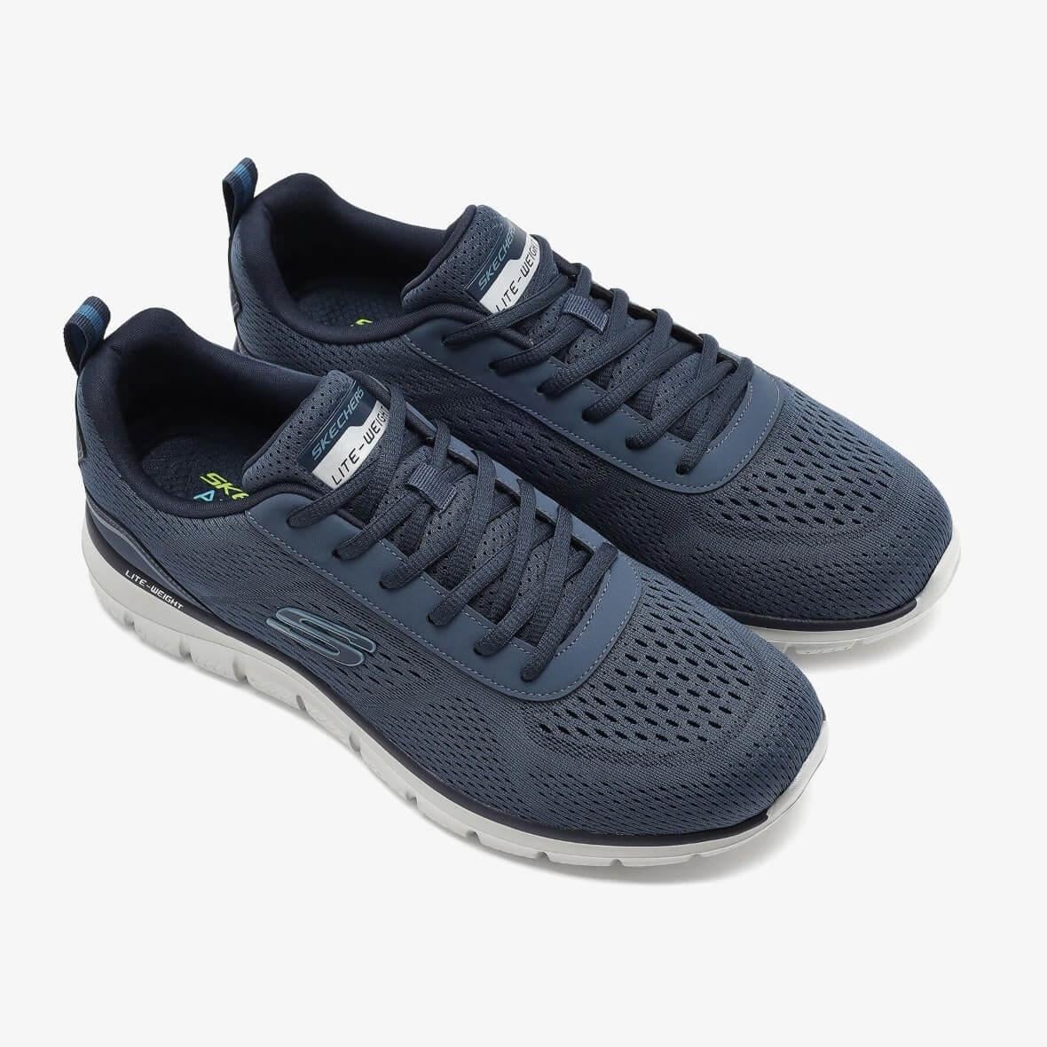 Skechers Track 232758TK BLU Erkek Spor Ayakkabı - Koyu Mavi