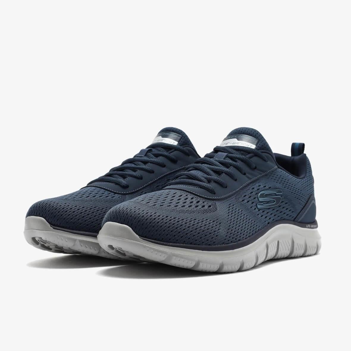 Skechers Track 232758TK BLU Erkek Spor Ayakkabı - Koyu Mavi