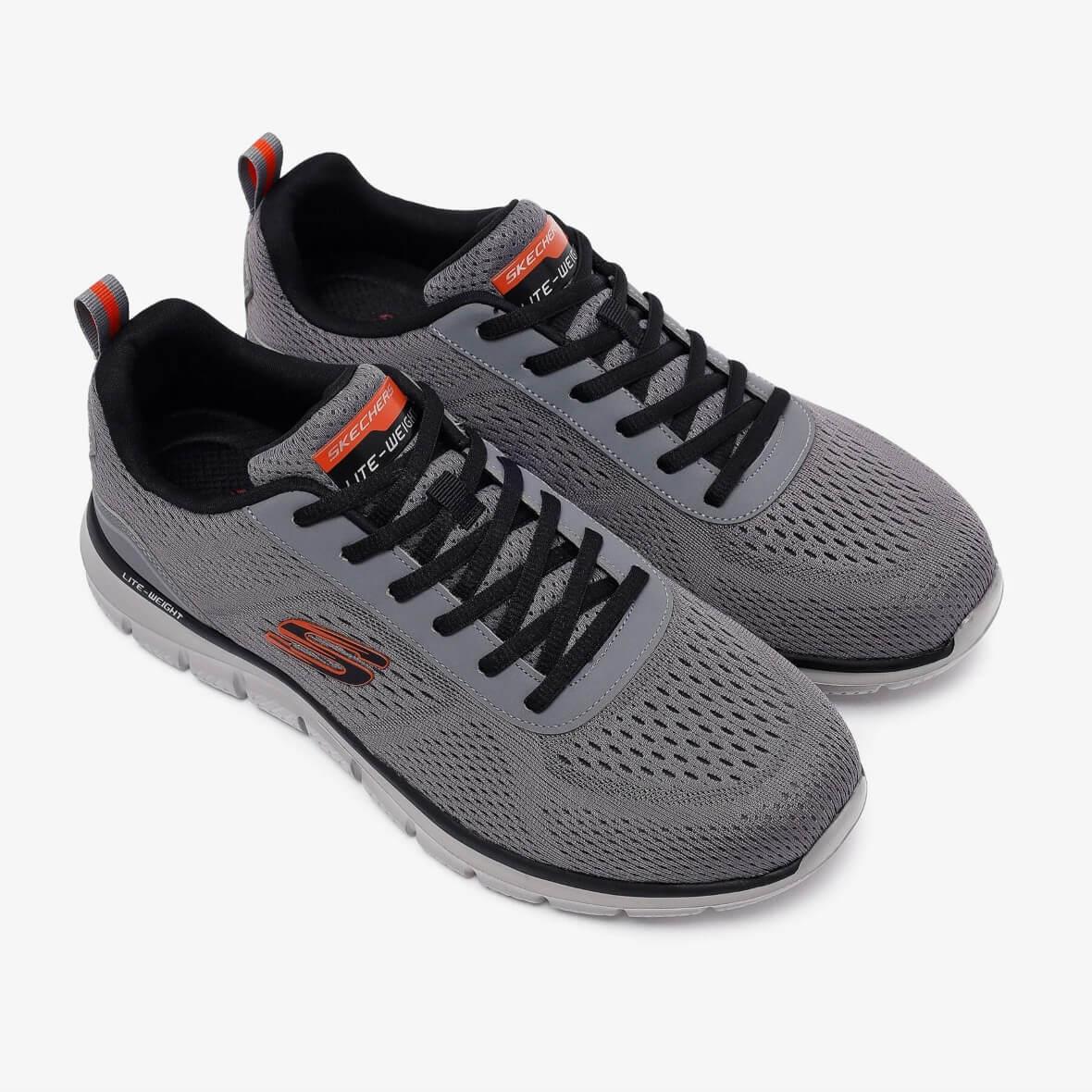 Skechers Track 232758TK CCOR Erkek Spor Ayakkabı - Gri