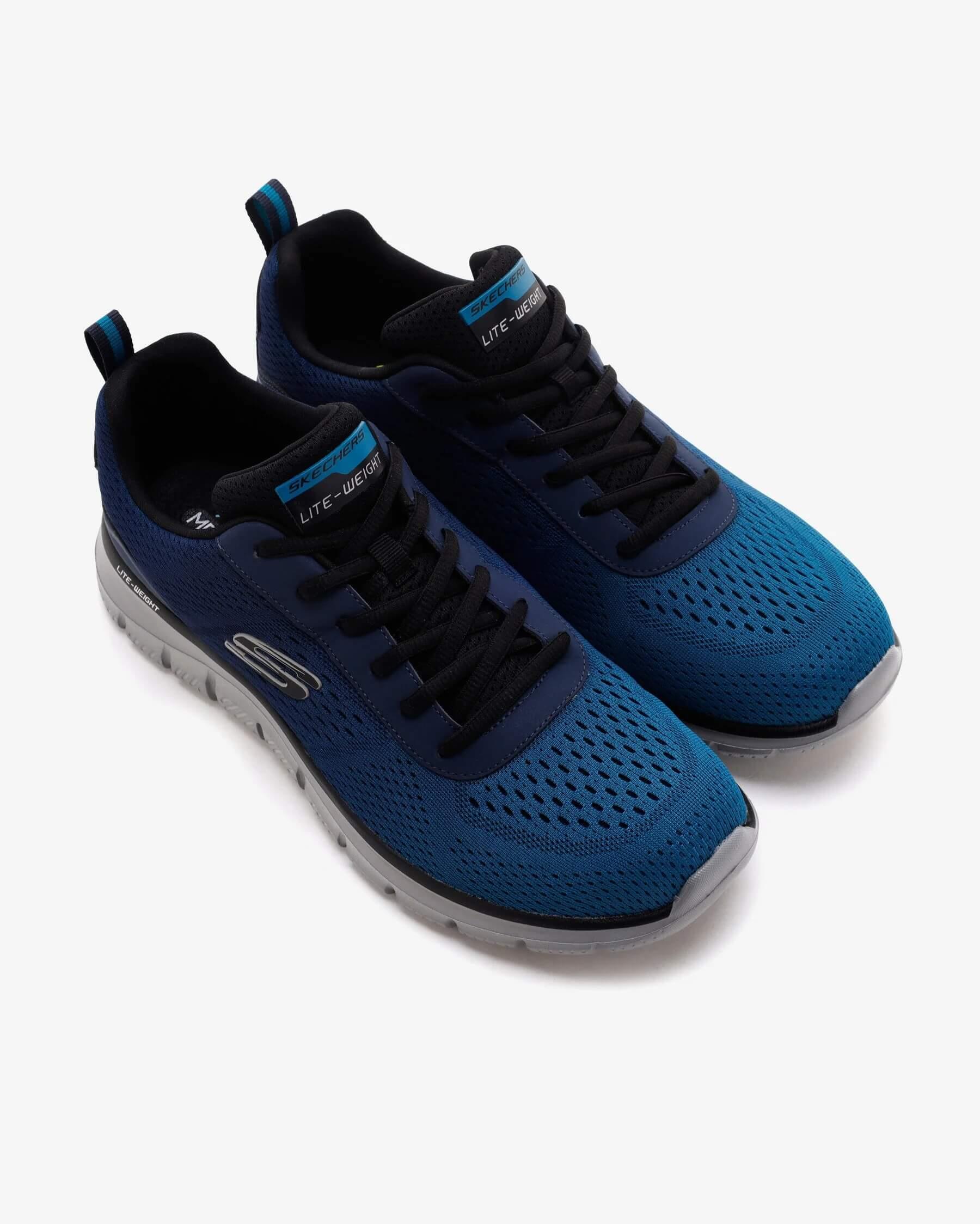 Skechers Track - Ripkent 232399TK NVBL Erkek Sneaker - Lacivert