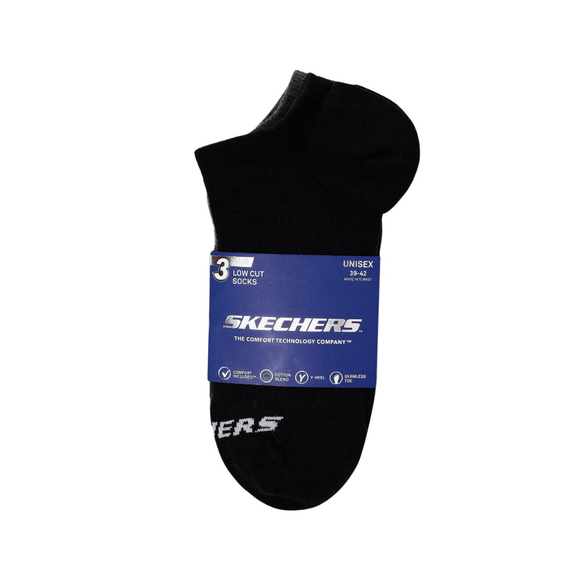 Skechers U Low Cut S2520315-3700 Unisex 3'lü Çorap - Çok Renkli