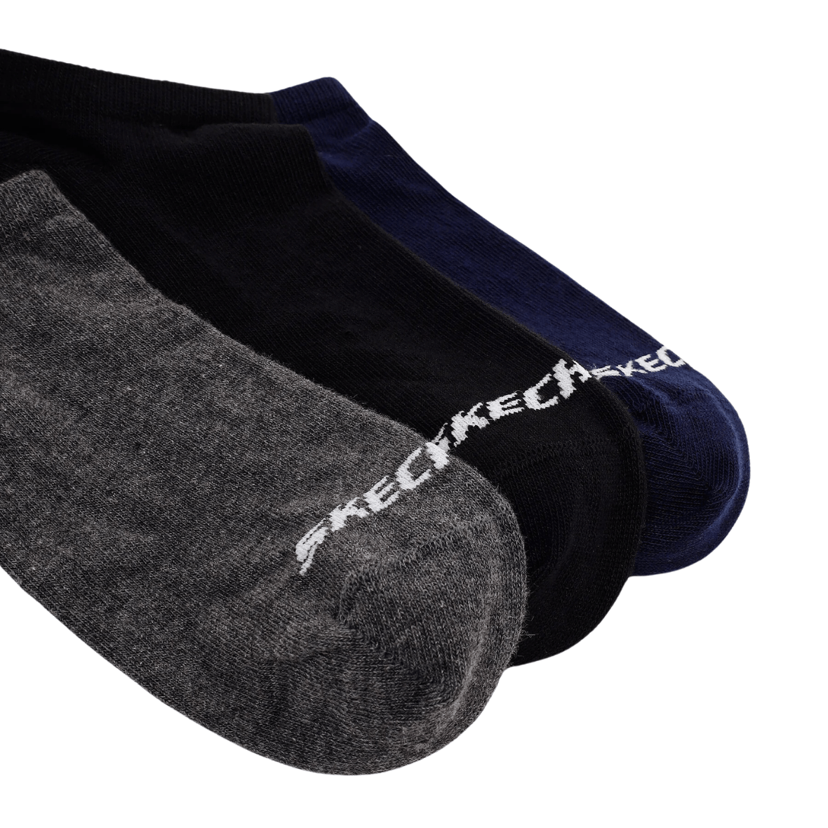 Skechers U Low Cut S2520315-3700 Unisex 3'lü Çorap - Çok Renkli