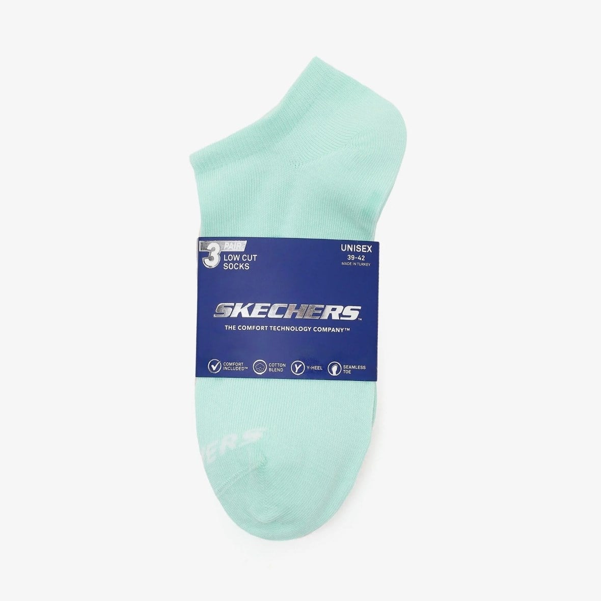 Skechers U Low Cut S2520315-3706 Unisex 3'lü Çorap - Çok Renkli