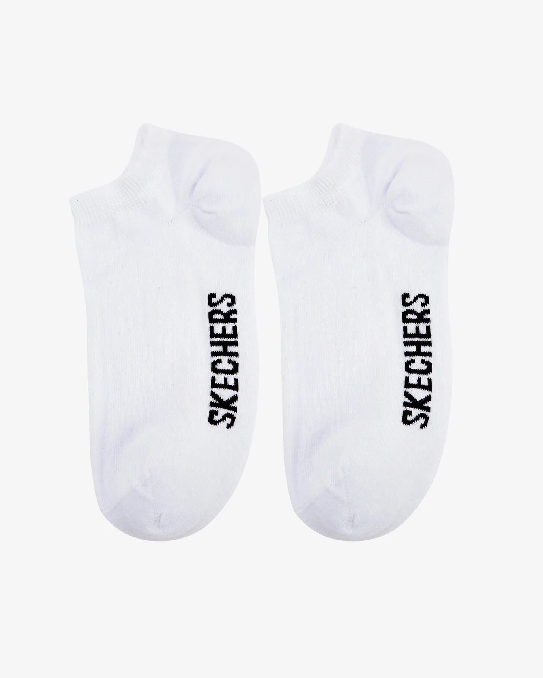 Skechers U Low Cut Single Sock S-212505-100 Unisex Çorap - Beyaz