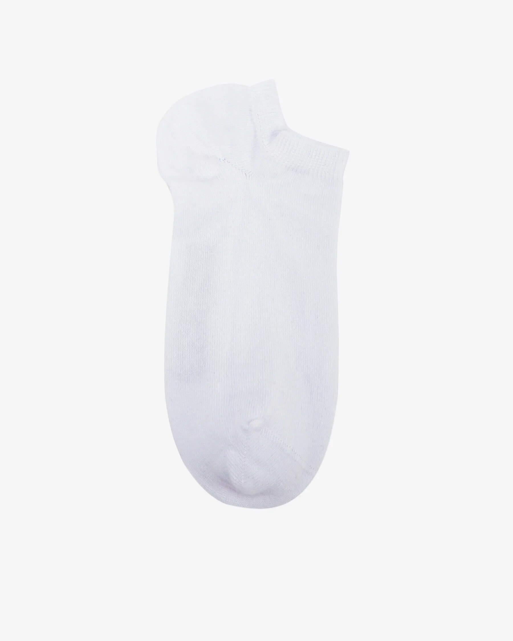Skechers U Low Cut Single Sock S-212505-100 Unisex Çorap - Beyaz