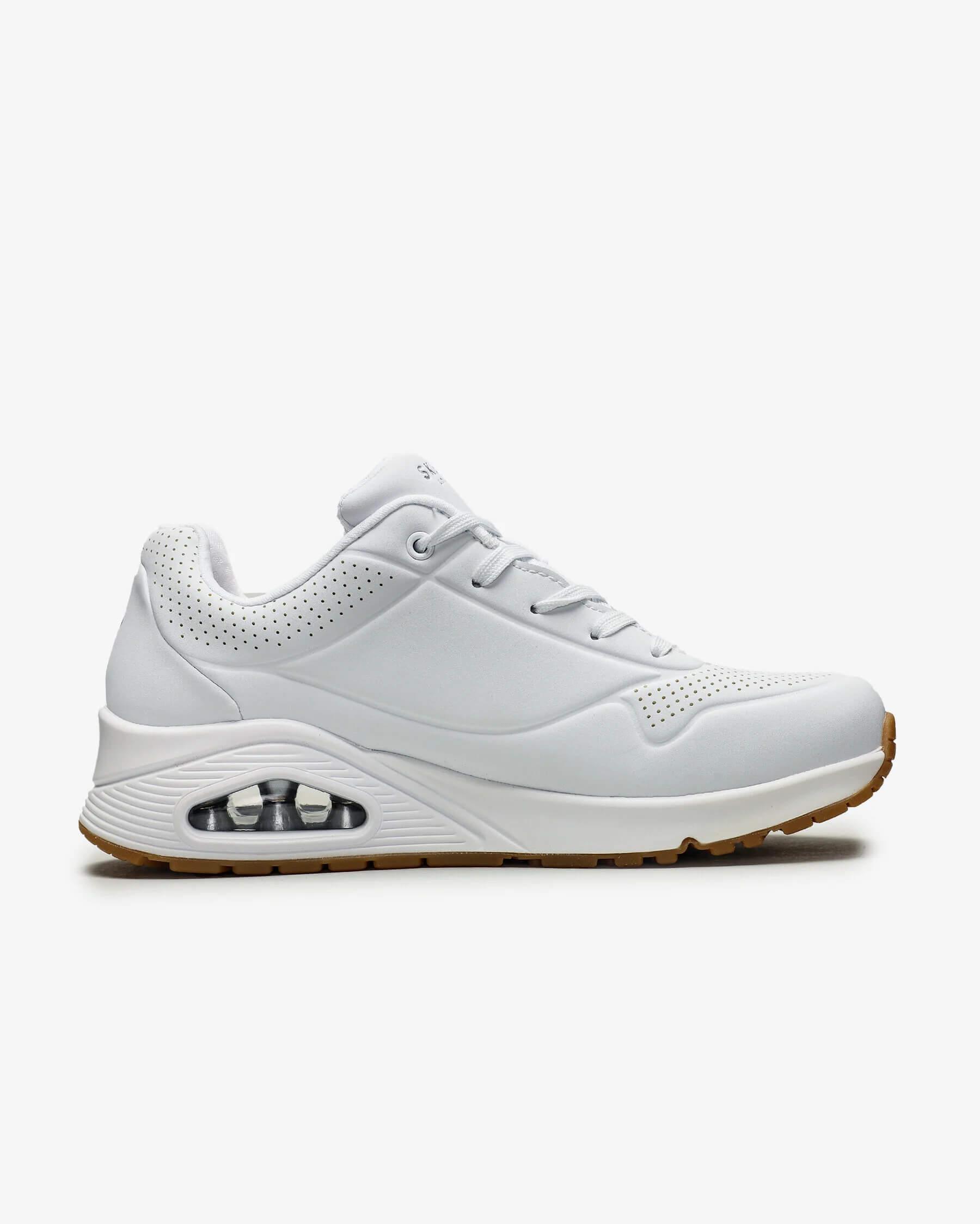 Skechers Uno - Stand On Air 73690 WHT Kadın Sneaker - Beyaz