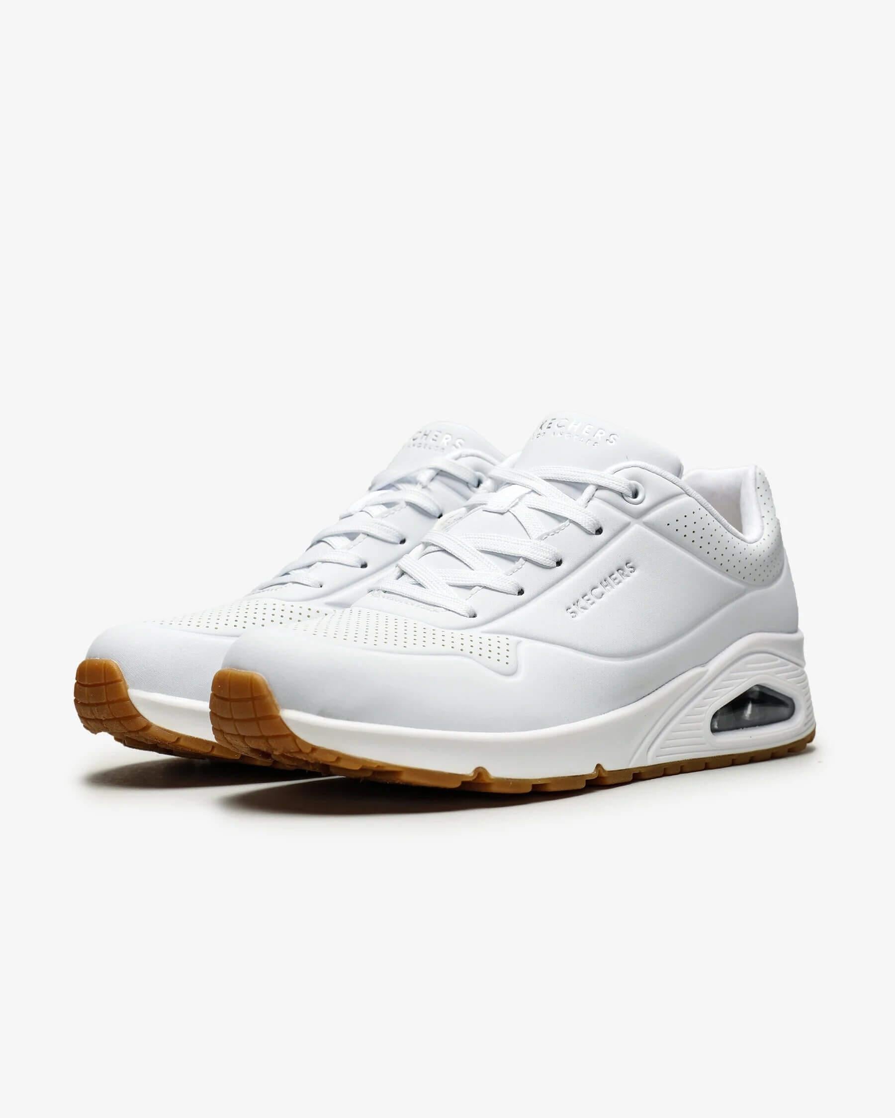 Skechers Uno - Stand On Air 73690 WHT Kadın Sneaker - Beyaz