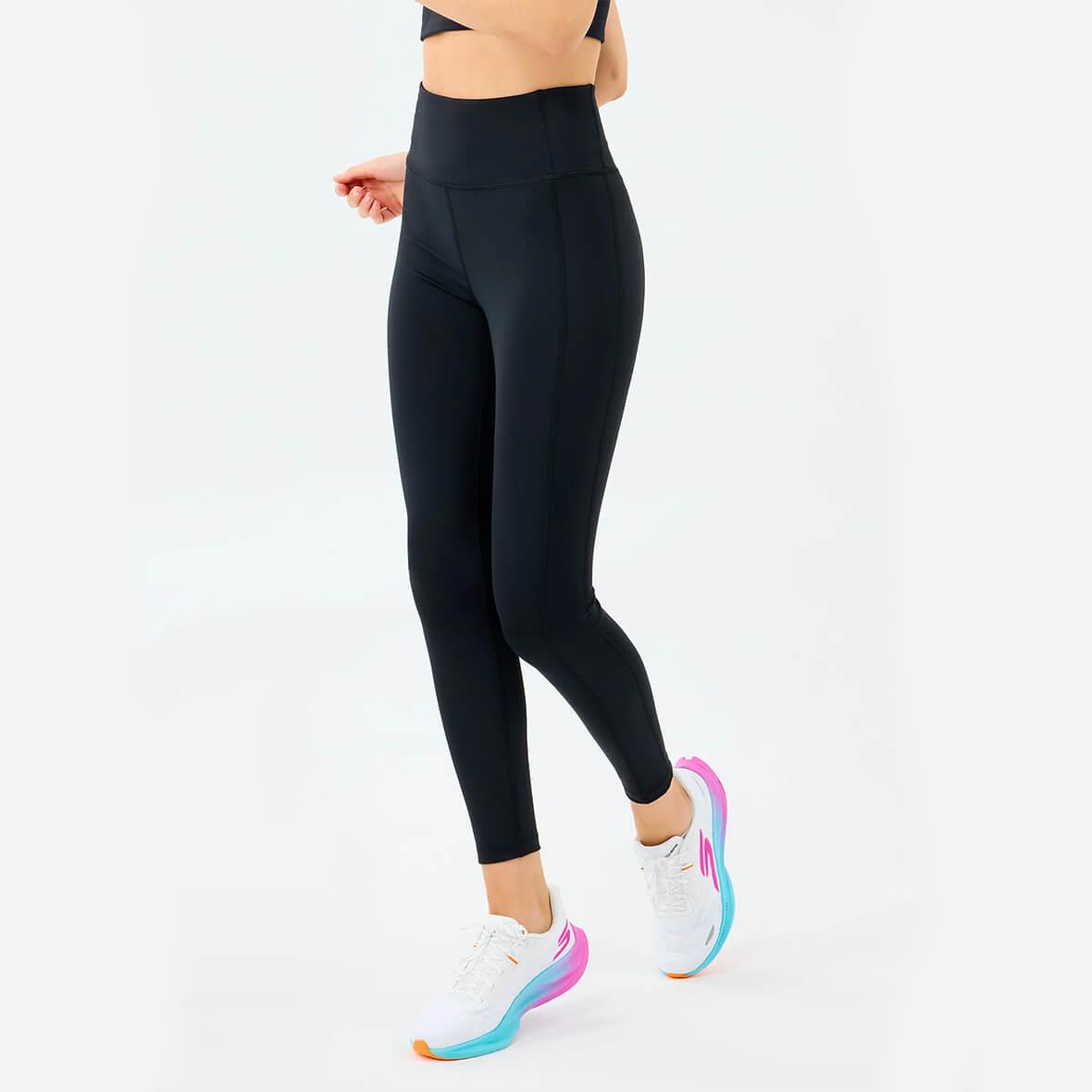 Skechers W Bartack Stitch Detail Legging Kadın Tayt - Siyah