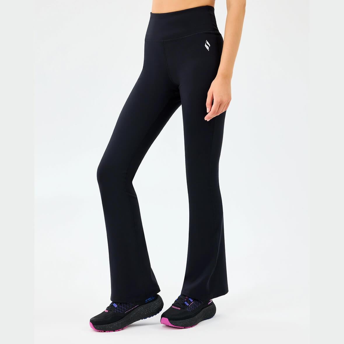 Skechers W Basic Flare Legging Kadın Tayt - Siyah