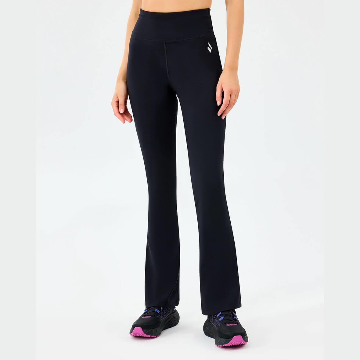 Skechers W Basic Flare Legging Kadın Tayt - Siyah