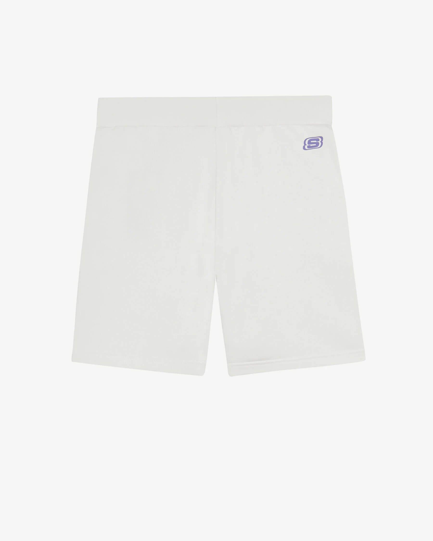 Skechers W Essential 5 Inch Sweat S241198-102 Kadın Şort - Beyaz