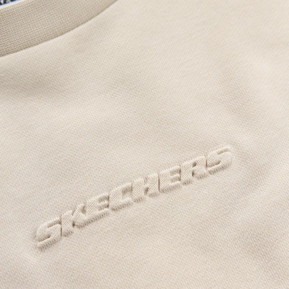 Skechers W Essential Crew Neck Sweatshirt S2610011-1457 Kadın Sweatshirt - Bej