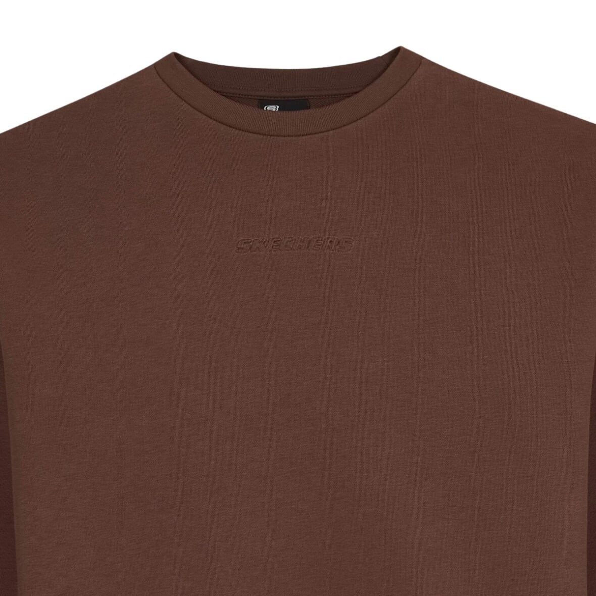 Skechers W Essential Crew Neck Sweatshirt S2610011-2070 Kadın Sweatshirt - Kahverengi