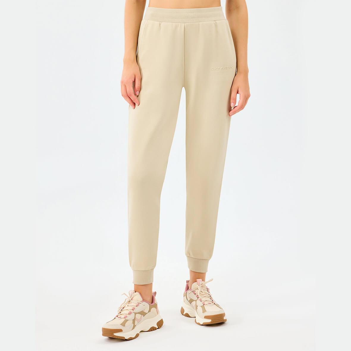 Skechers W Essential Jogger Sweatpant S2610002-1560 Kadın Eşofman Altı - Bej