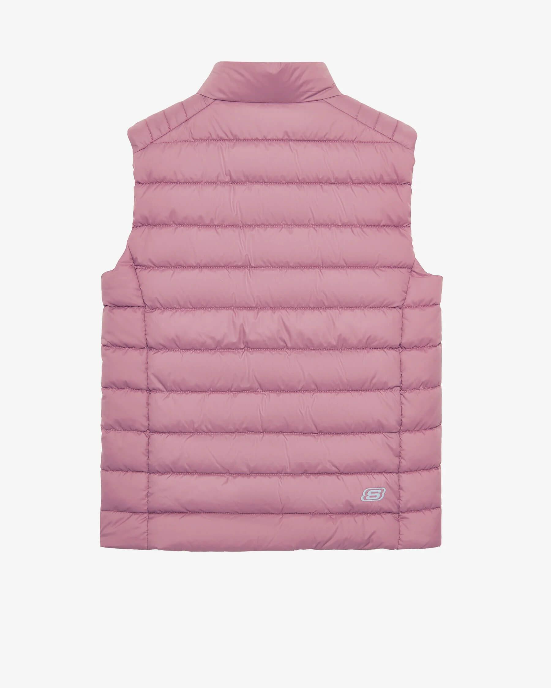 Skechers W Outerwear Padded Vest S242319-620 Kadın Yelek - Gül Kurusu
