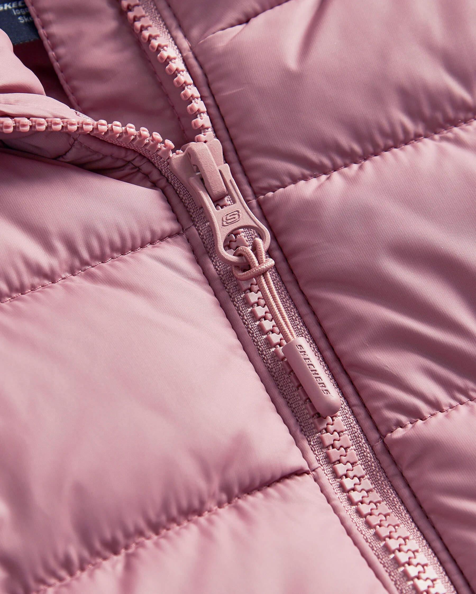 Skechers W Outerwear Padded Vest S242319-620 Kadın Yelek - Gül Kurusu