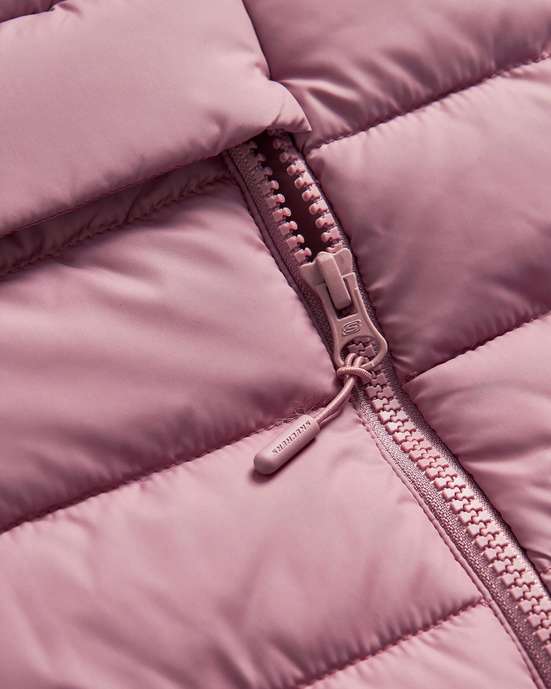 Skechers W Outerwear Padded Vest S242319-620 Kadın Yelek - Gül Kurusu