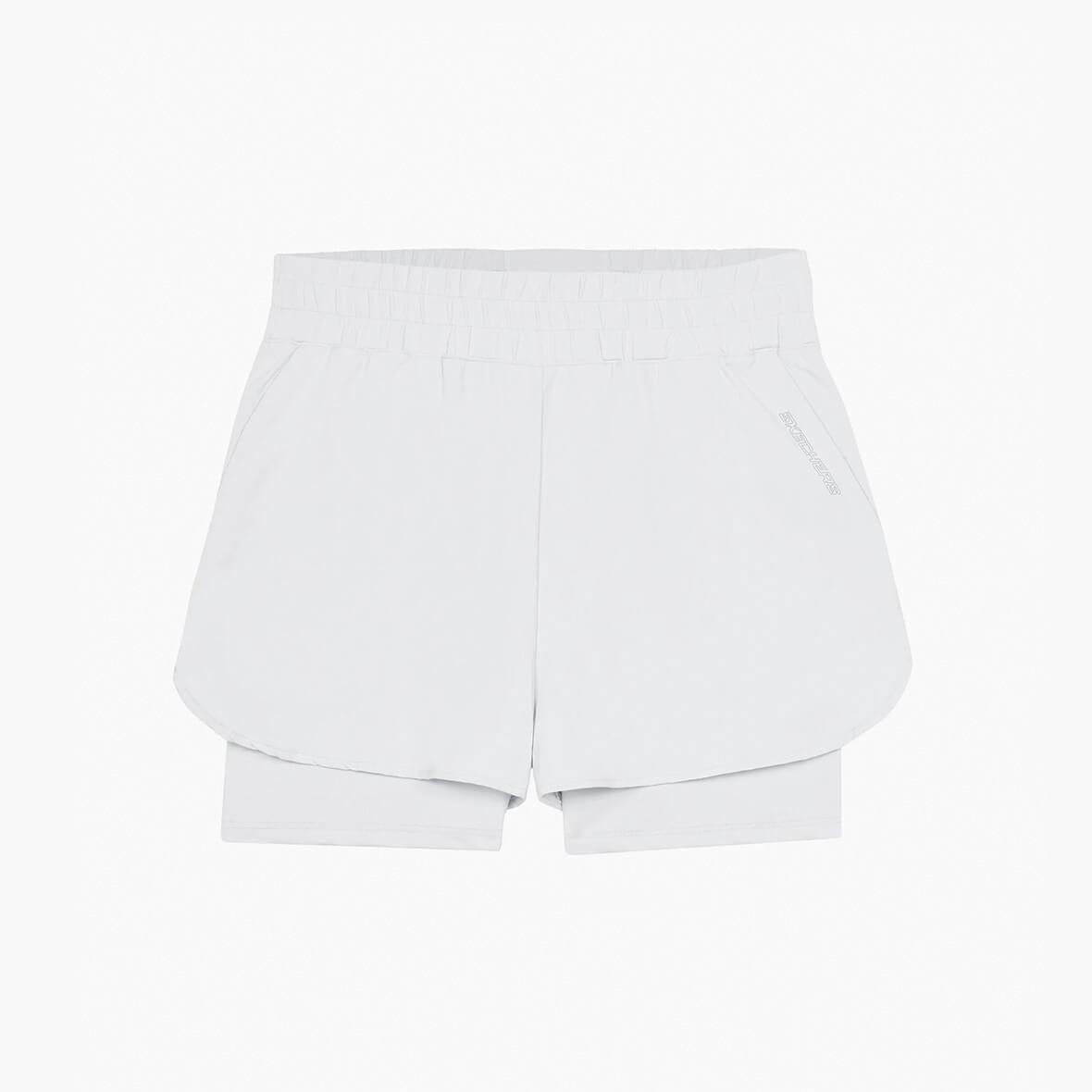 Skechers W Performance Coll. 2 in 1 S241144-035 Kadın Şort - Gri