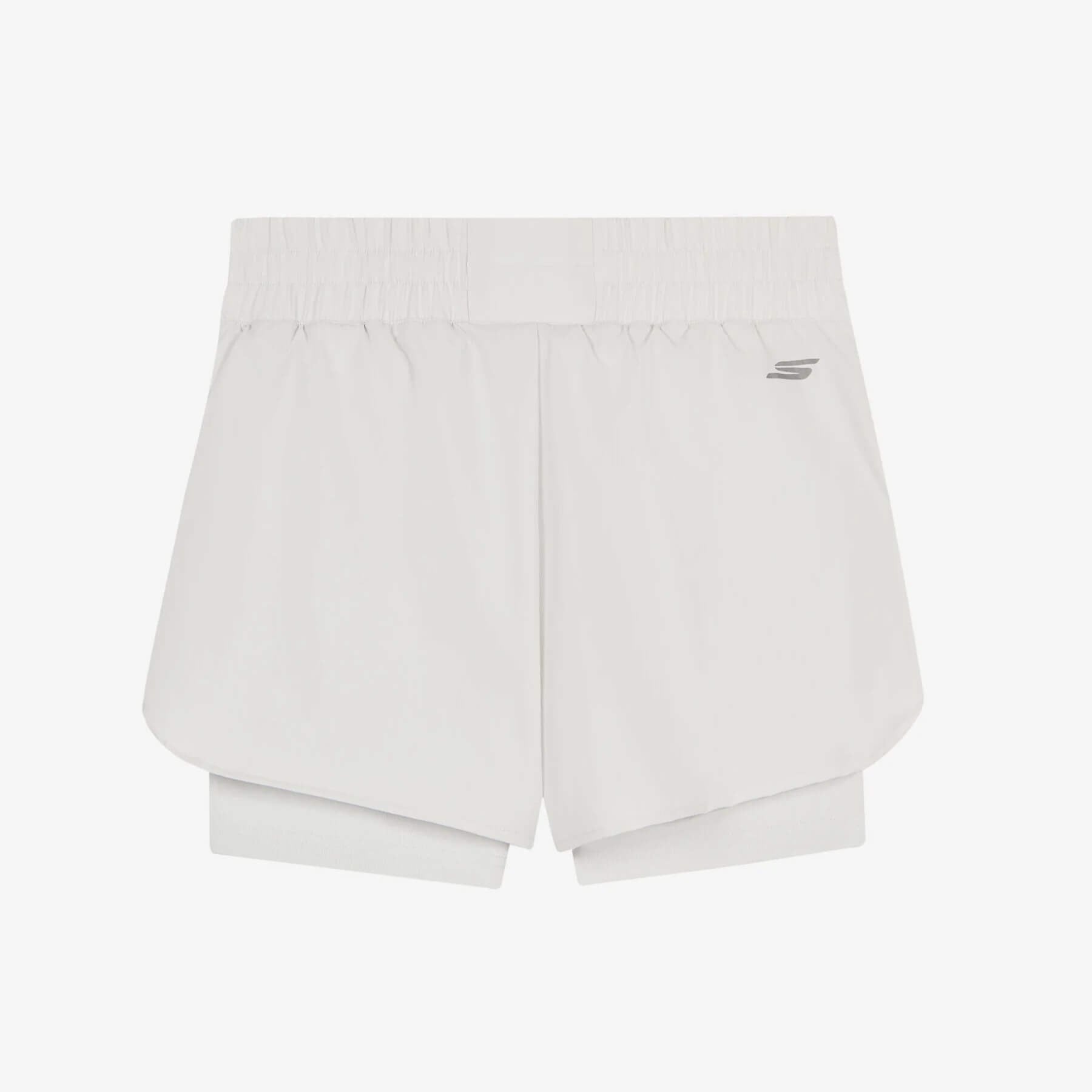 Skechers W Performance Coll. 4 İnc 2 in 1 S2610155-4294 Kadın Şort - Açık Gri