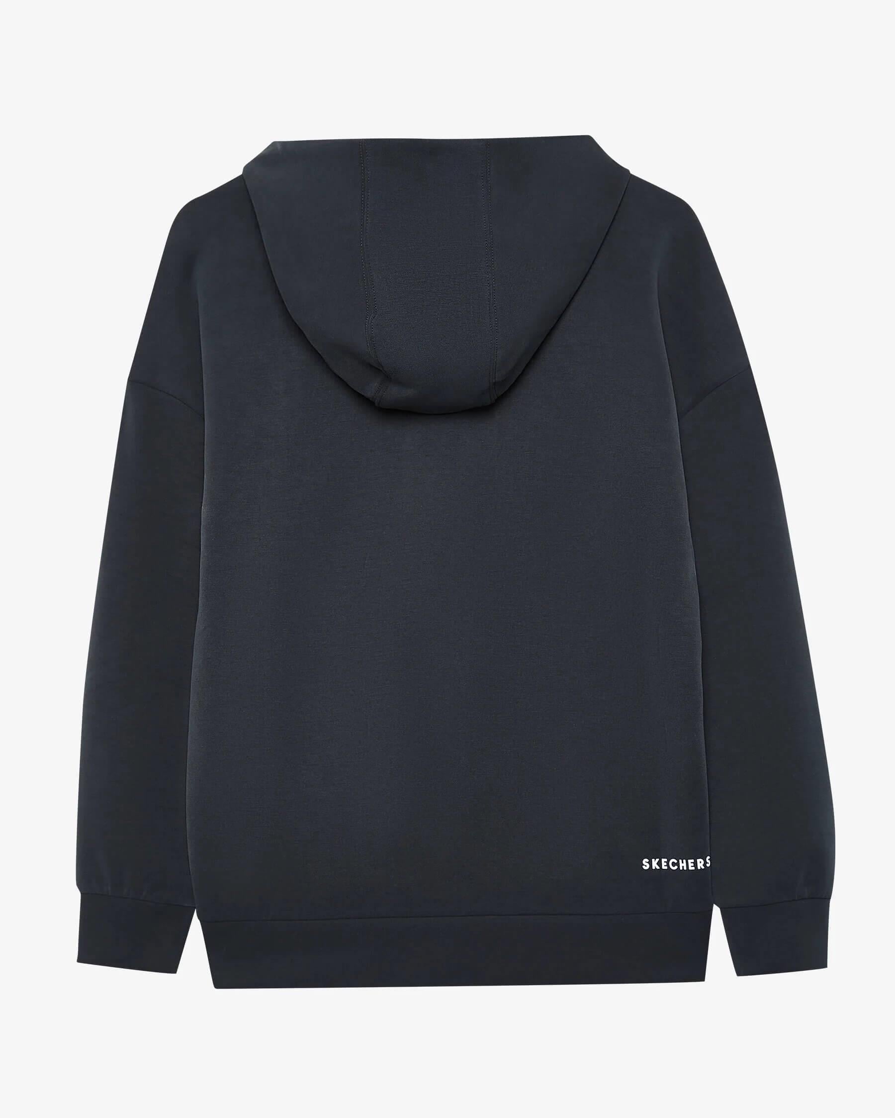 Skechers W Soft Touch Hoodie Sweatshirt S242111-001 Kadın Sweatshirt - Siyah