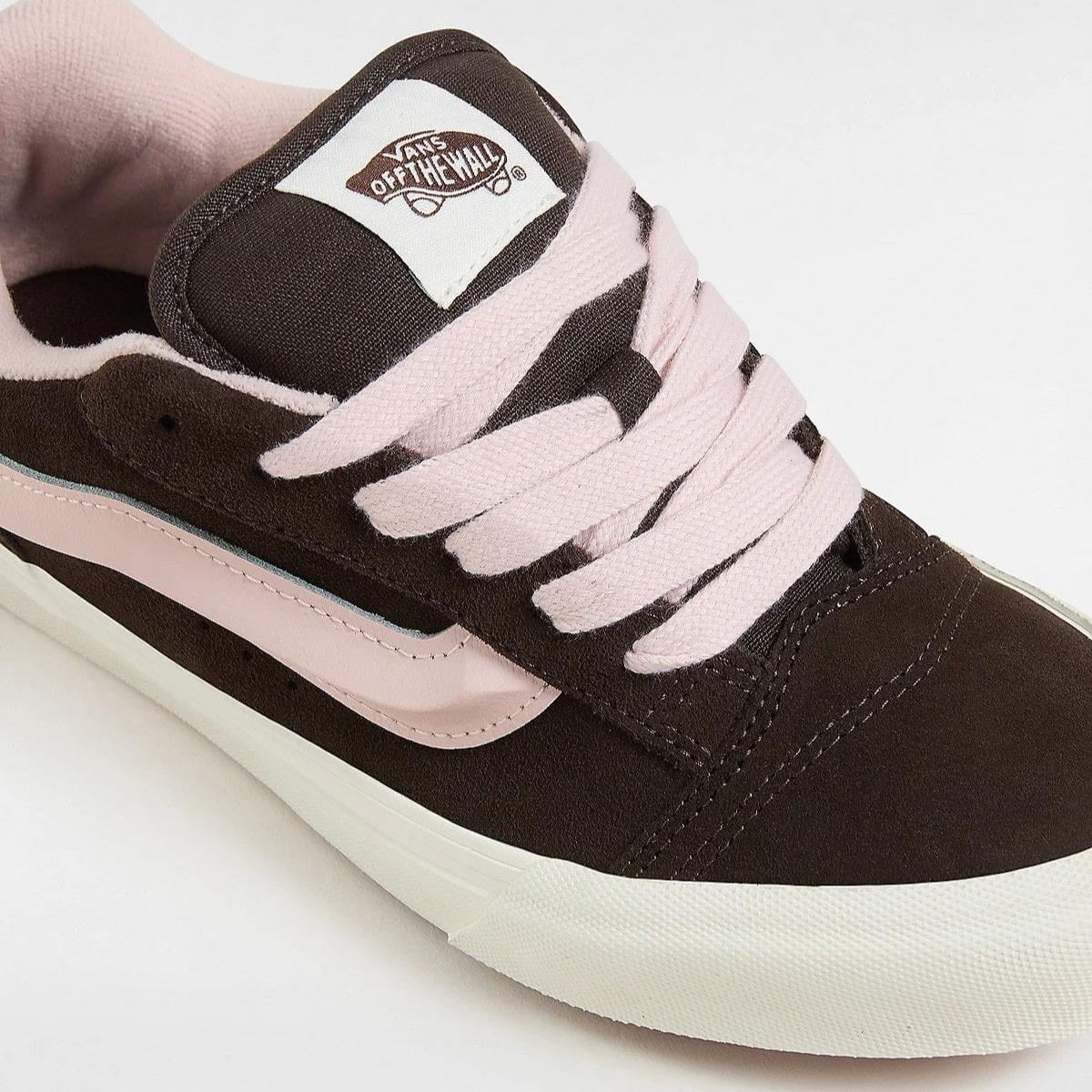 Vans Knu Skool Kadın Ayakkabı - Koyu Kahve / Pembe