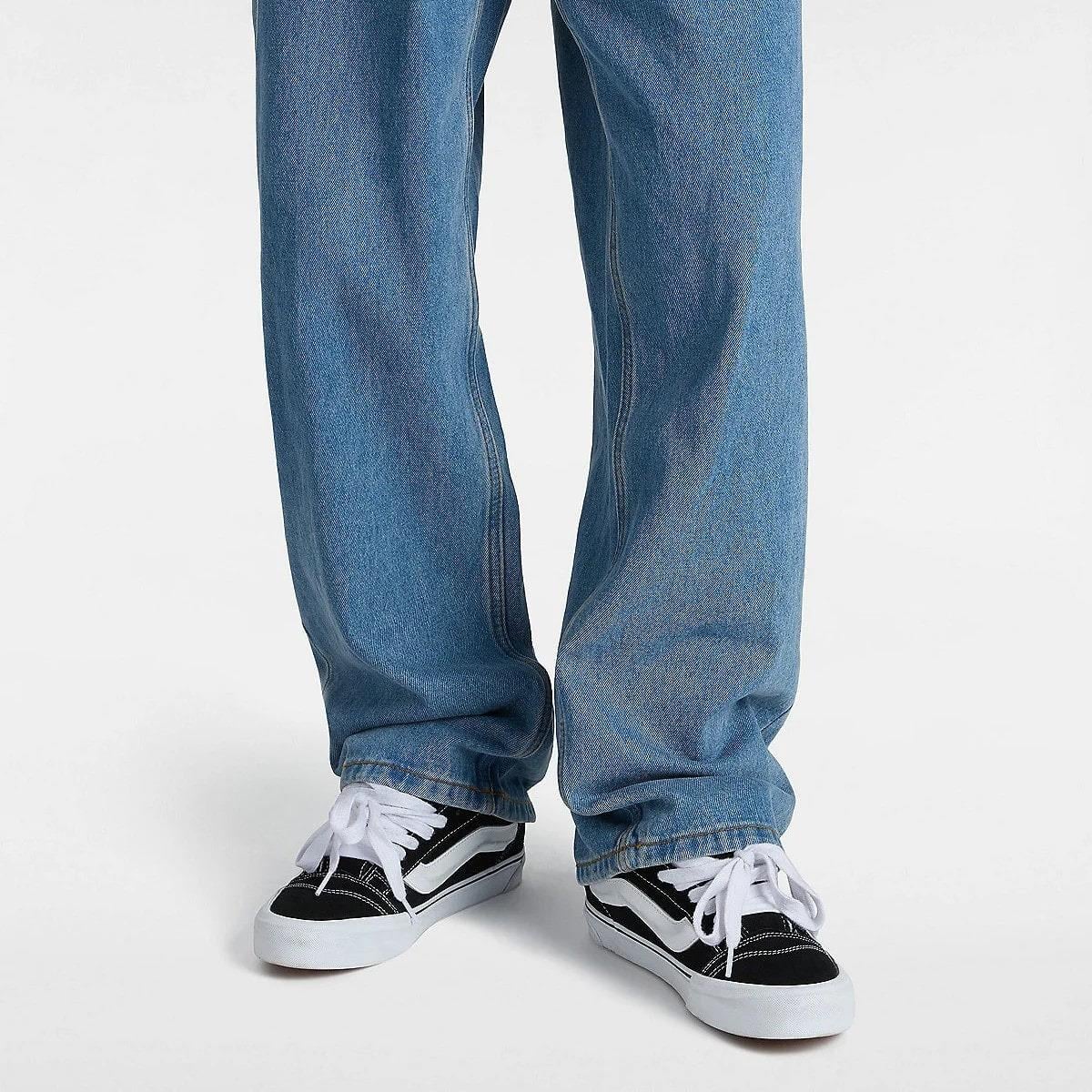 Vans Knu Skool Kadın Ayakkabı - Siyah / Beyaz