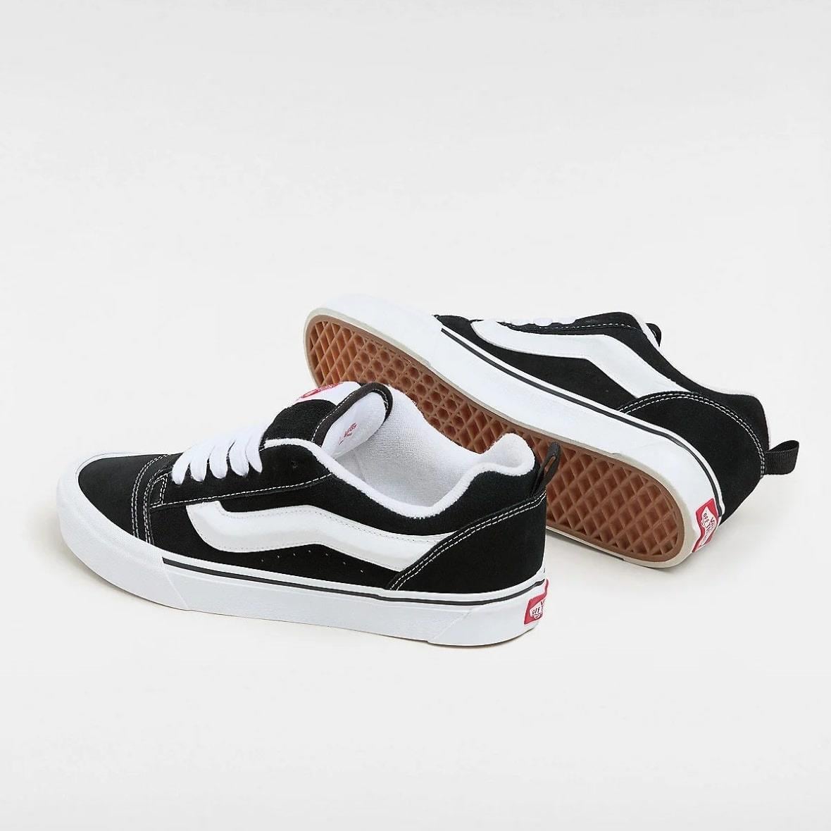Vans Knu Skool Kadın Ayakkabı - Siyah / Beyaz