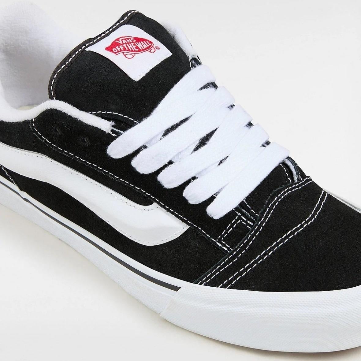Vans Knu Skool Kadın Ayakkabı - Siyah / Beyaz