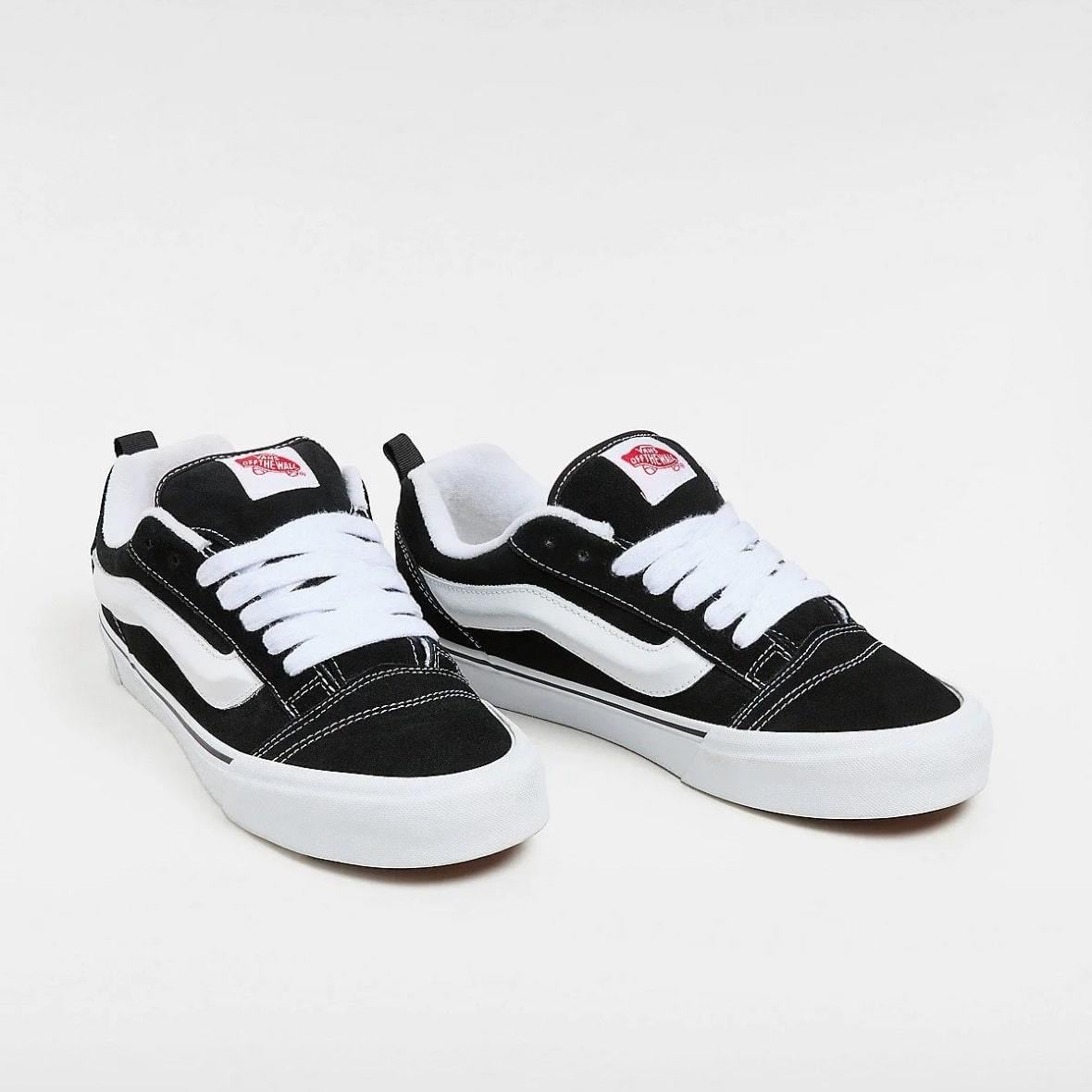 Vans Knu Skool Kadın Ayakkabı - Siyah / Beyaz