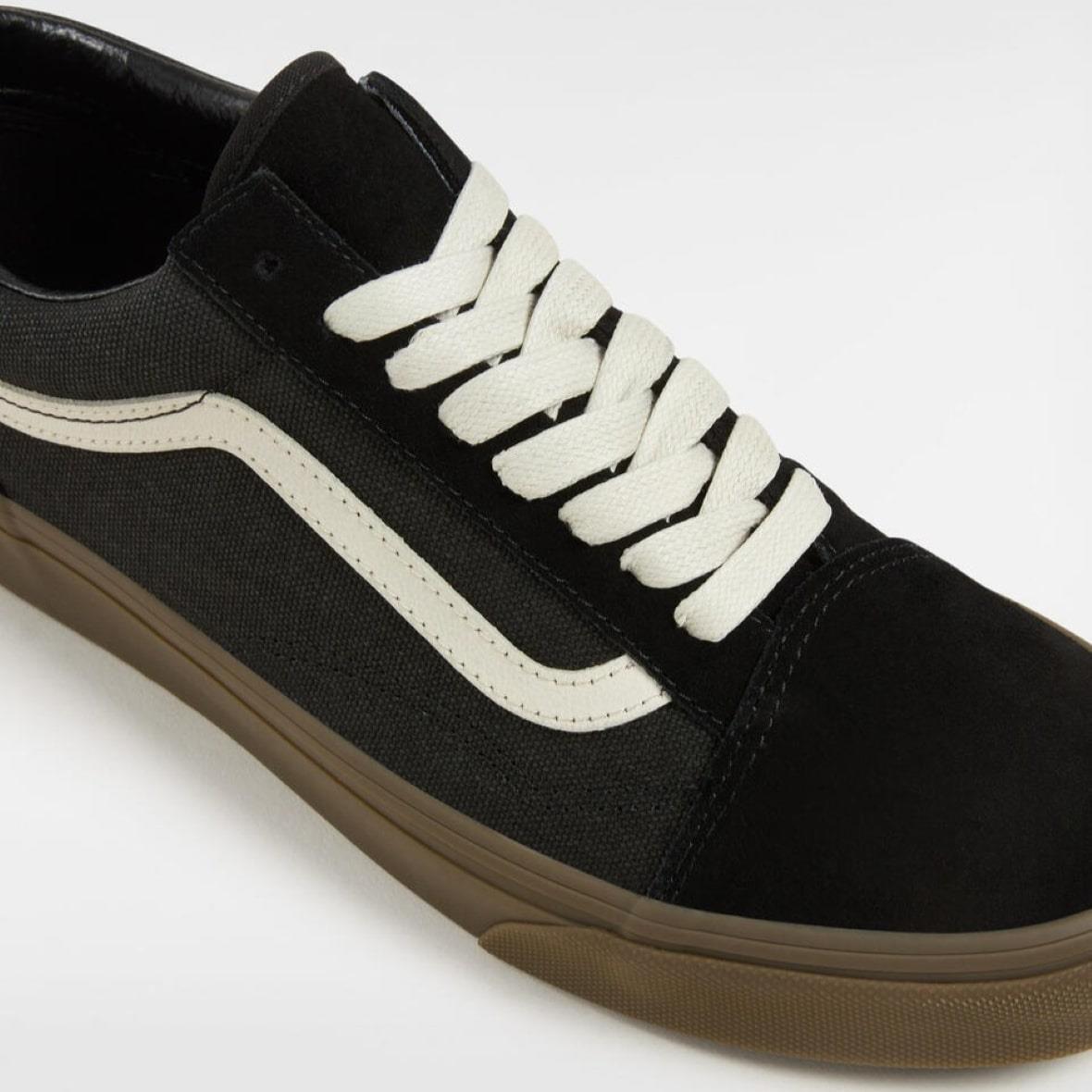 Vans Old Skool Erkek Ayakkabı - Heavy Canvas Siyah
