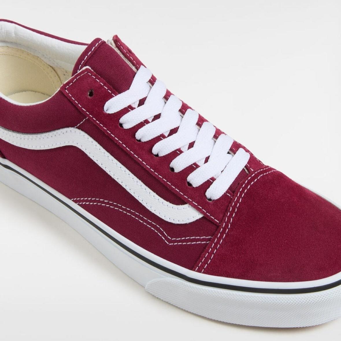Vans Old Skool Kadın Ayakkabı - Bordo