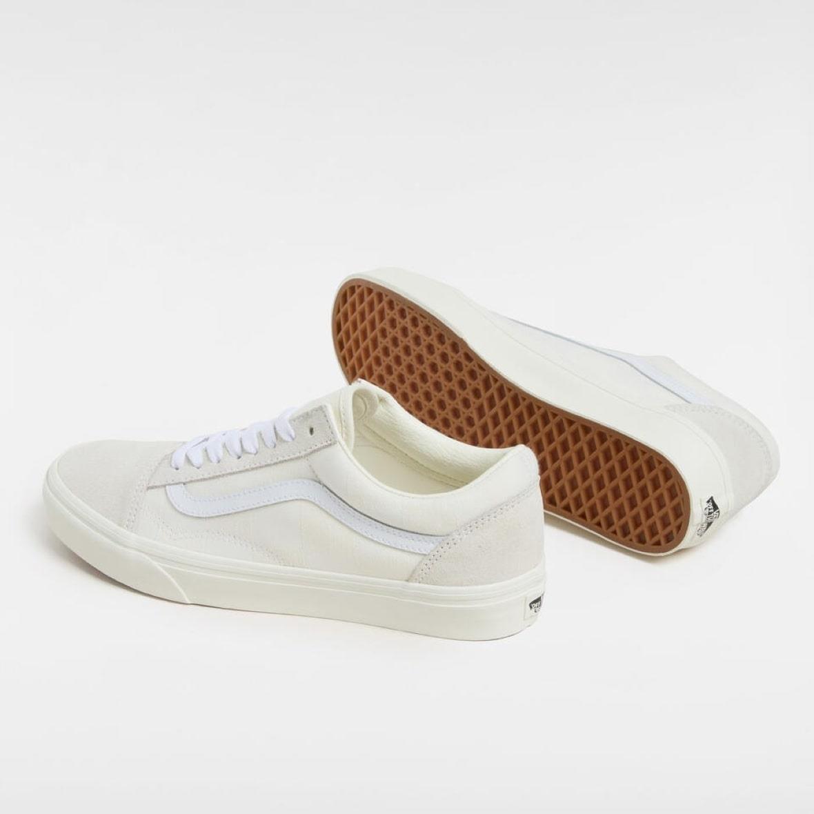 Vans Old Skool Kadın Ayakkabı - Ekru