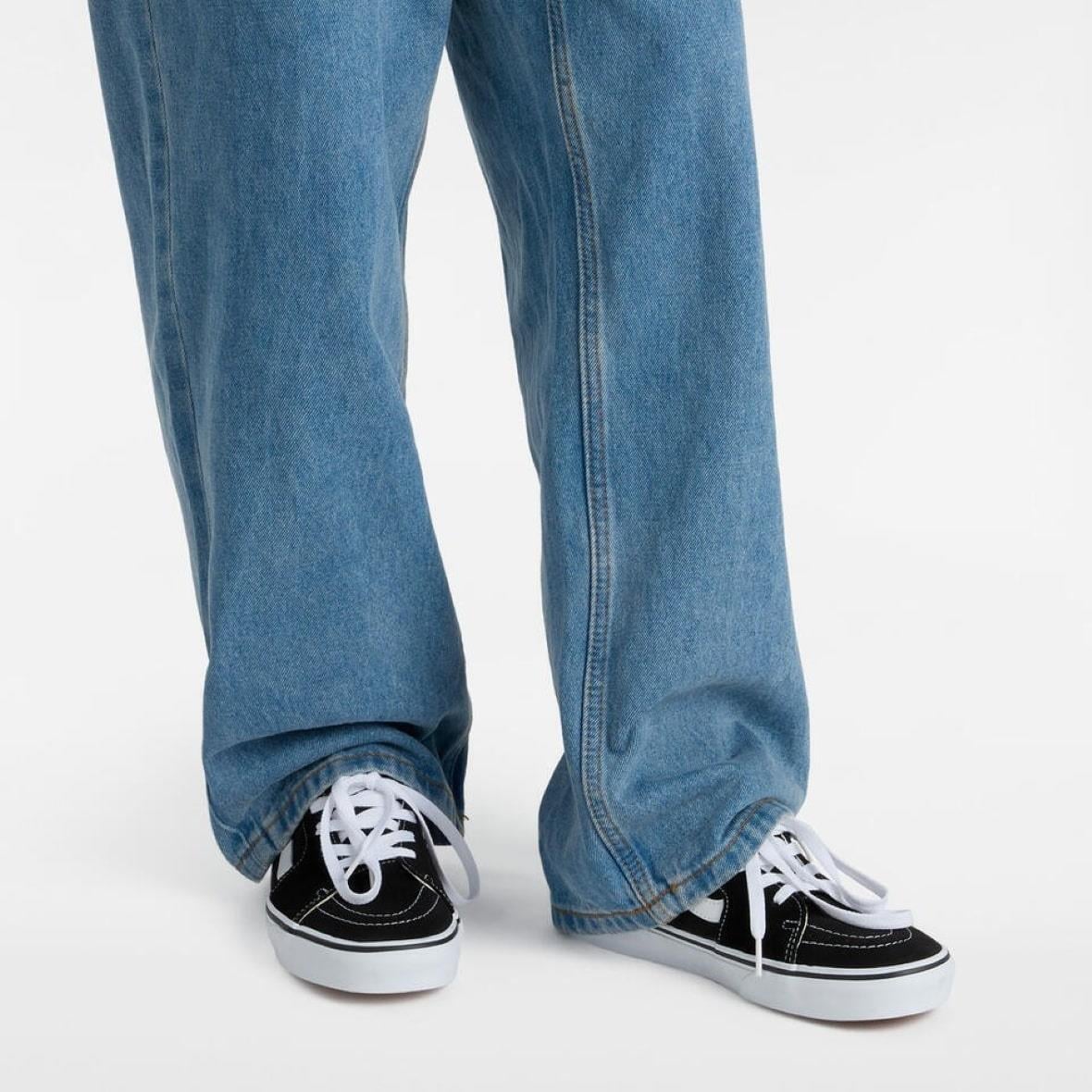 Vans SK8-Low Erkek Ayakkabı - Siyah / Beyaz