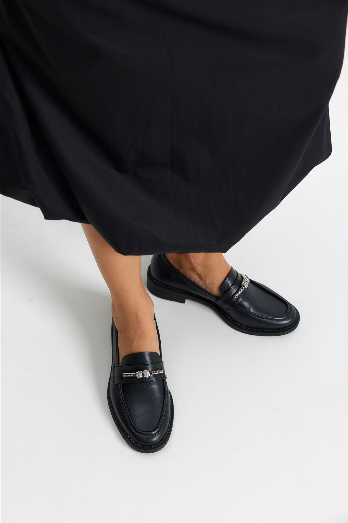 Alamo Kadın Günlük Loafer Siyah