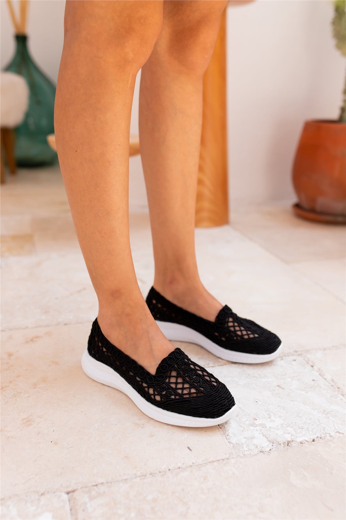 Belpino Kadın Sneakers  Siyah