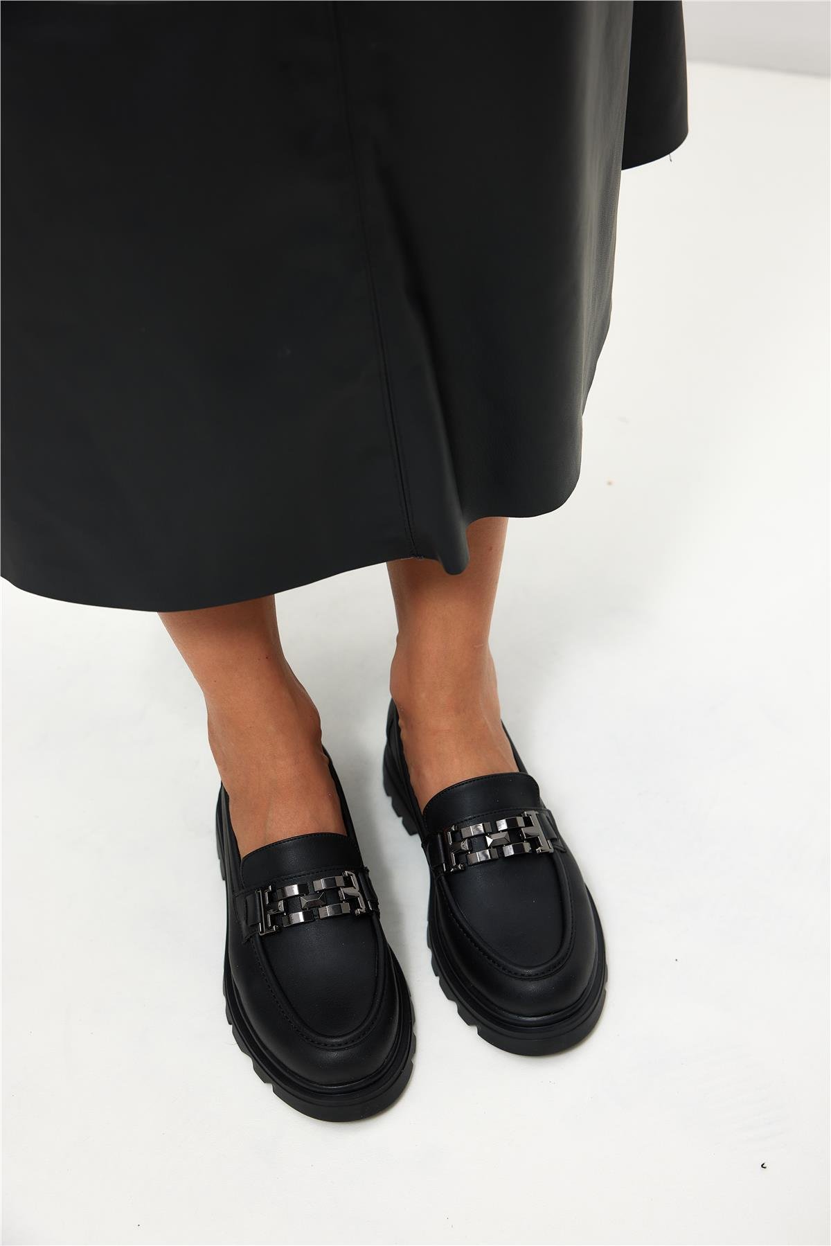 Merly Kadın Günlük Loafer Siyah