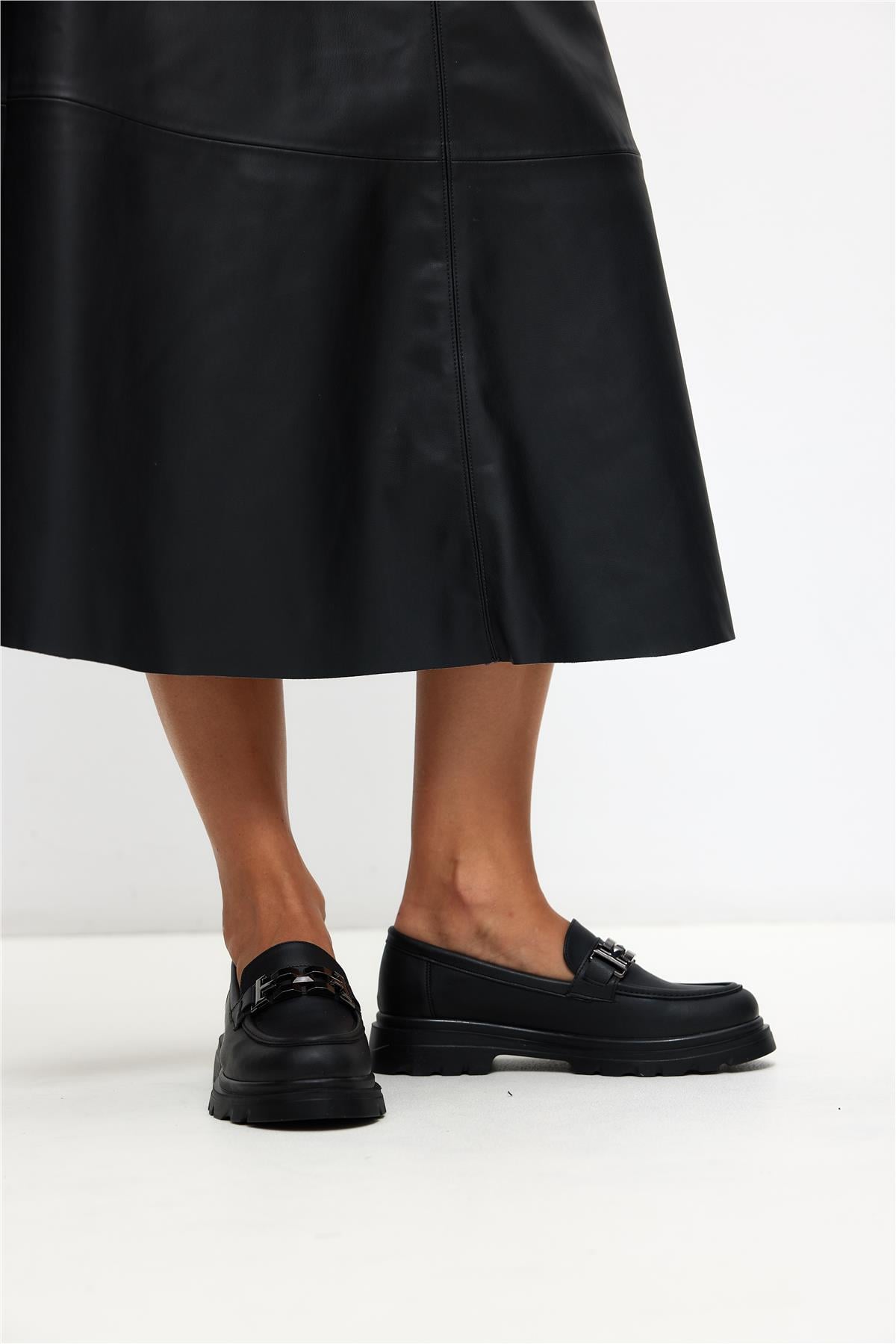Merly Kadın Günlük Loafer Siyah