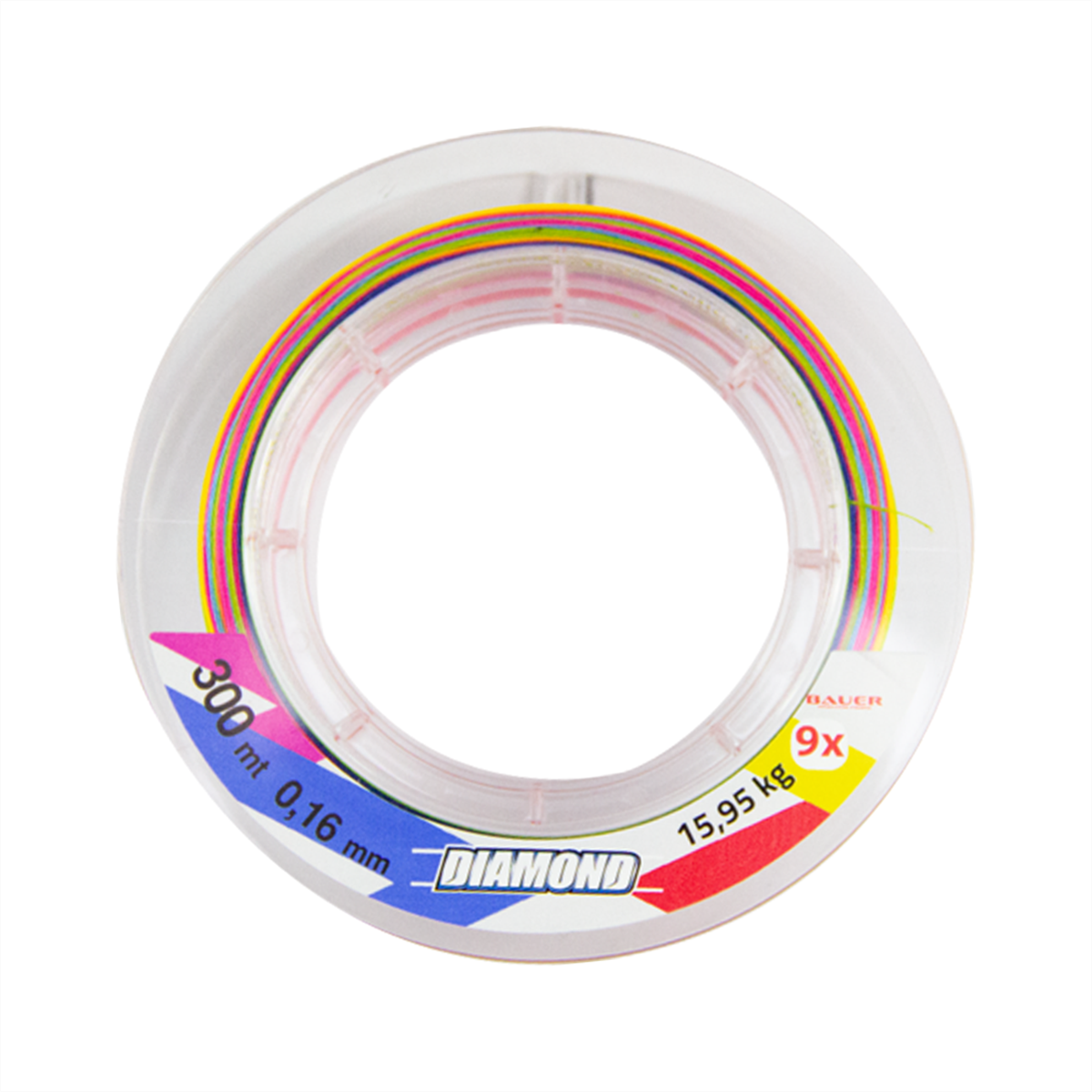 BAUER DIAMOND 9X MULTİ COLOR PE İP MİSİNA BAUERB9XPEYAŞAR AV
