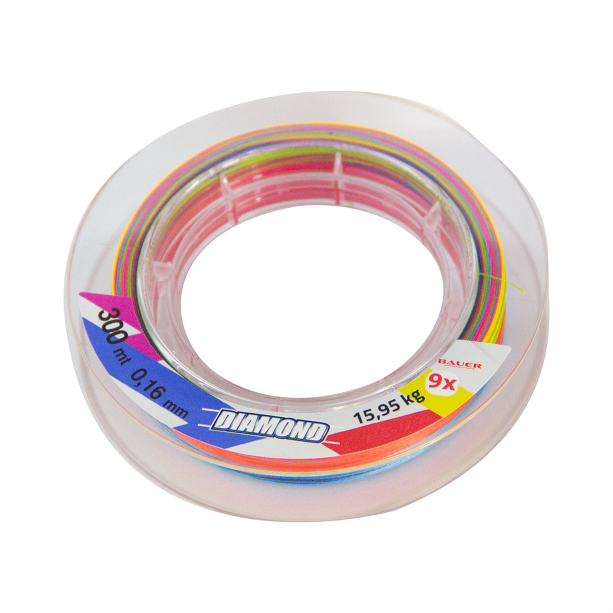 BAUER DIAMOND 9X MULTİ COLOR PE İP MİSİNA BAUERB9XPEYAŞAR AV