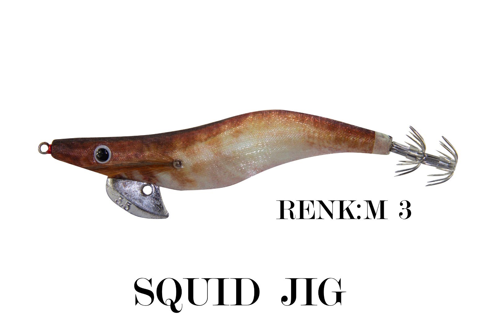 BAUER SQUID JIG Kurşunlu Kalamar Zokası | Güçlü Aksiyonlu Egi SerisiBAUERBAUSQKJYAŞAR AV