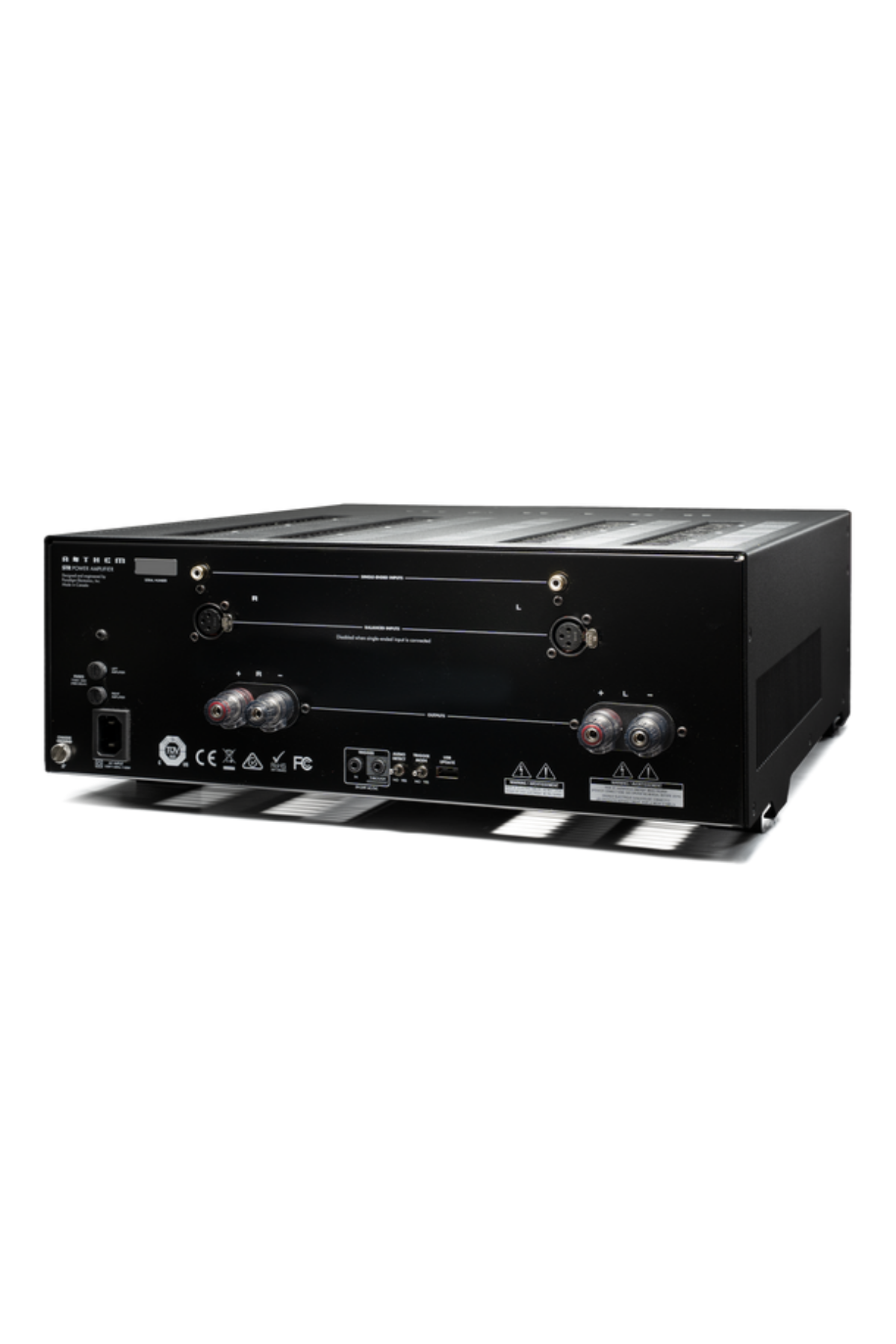 Anthem STR Stereo Güç Amplifikatörü Black