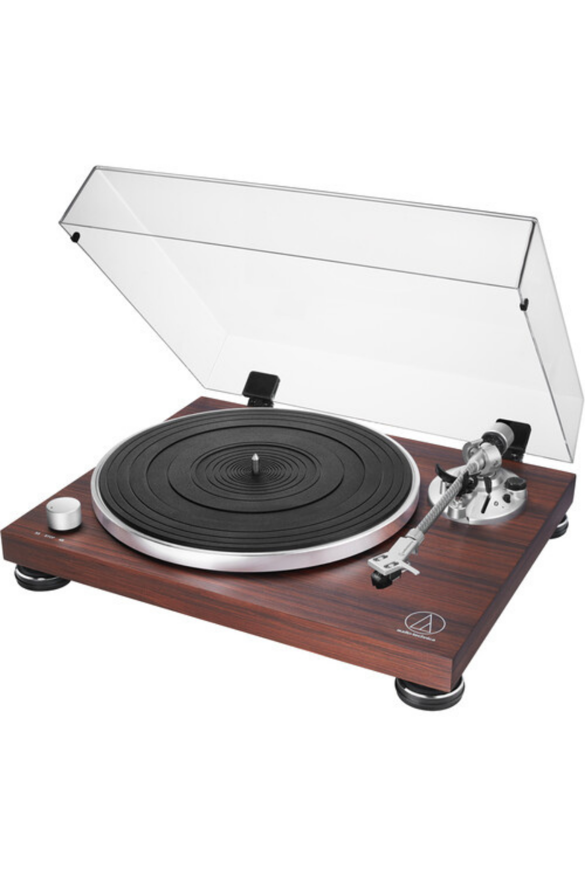 Audio-Technica AT-LPW50BT-RW Manuel İki Hızlı Pikap Koyu Ceviz