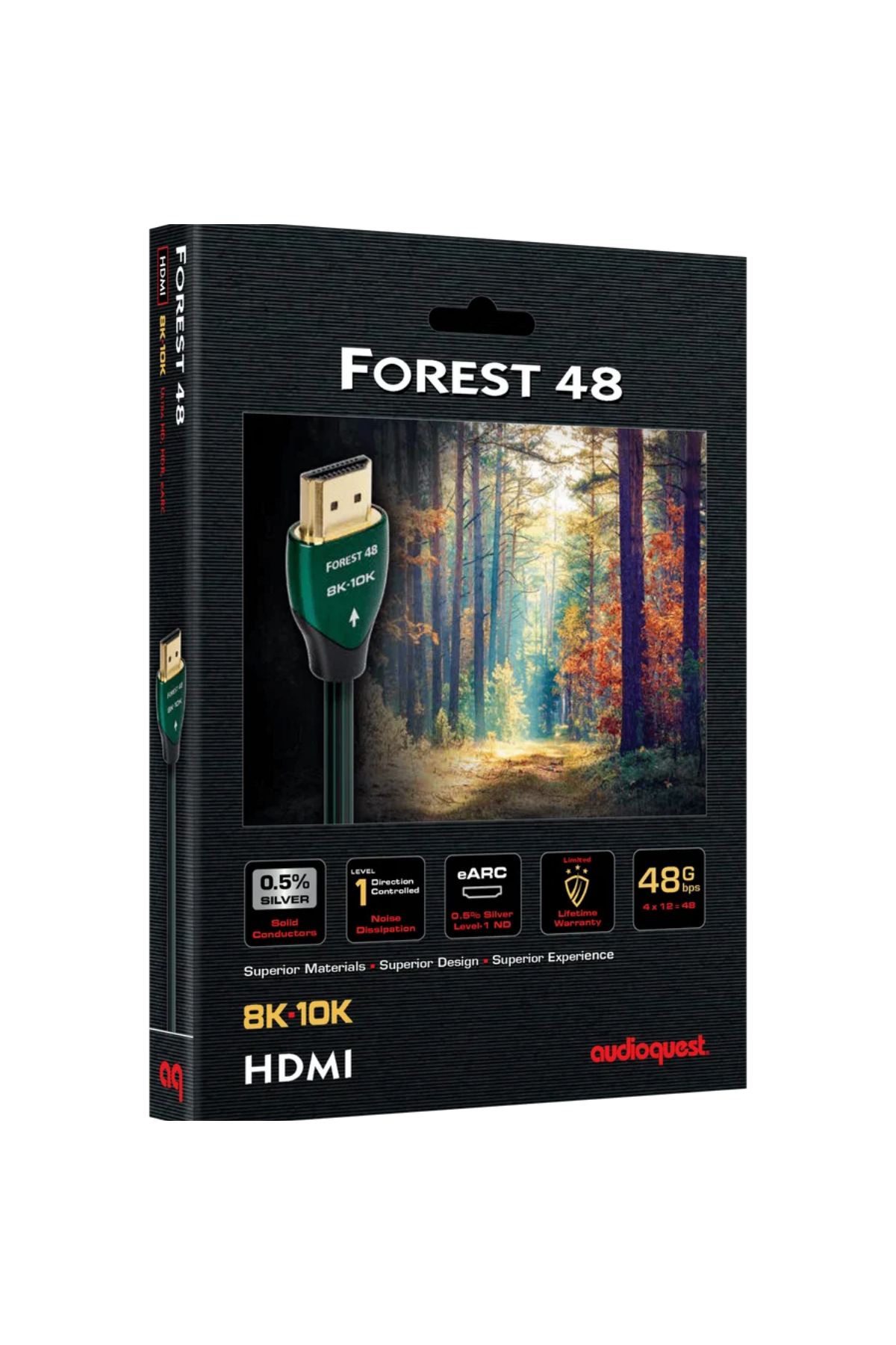 AudioQuest Forest 48 48Gbps 8K HDMI Kablosu 1.5 Metre
