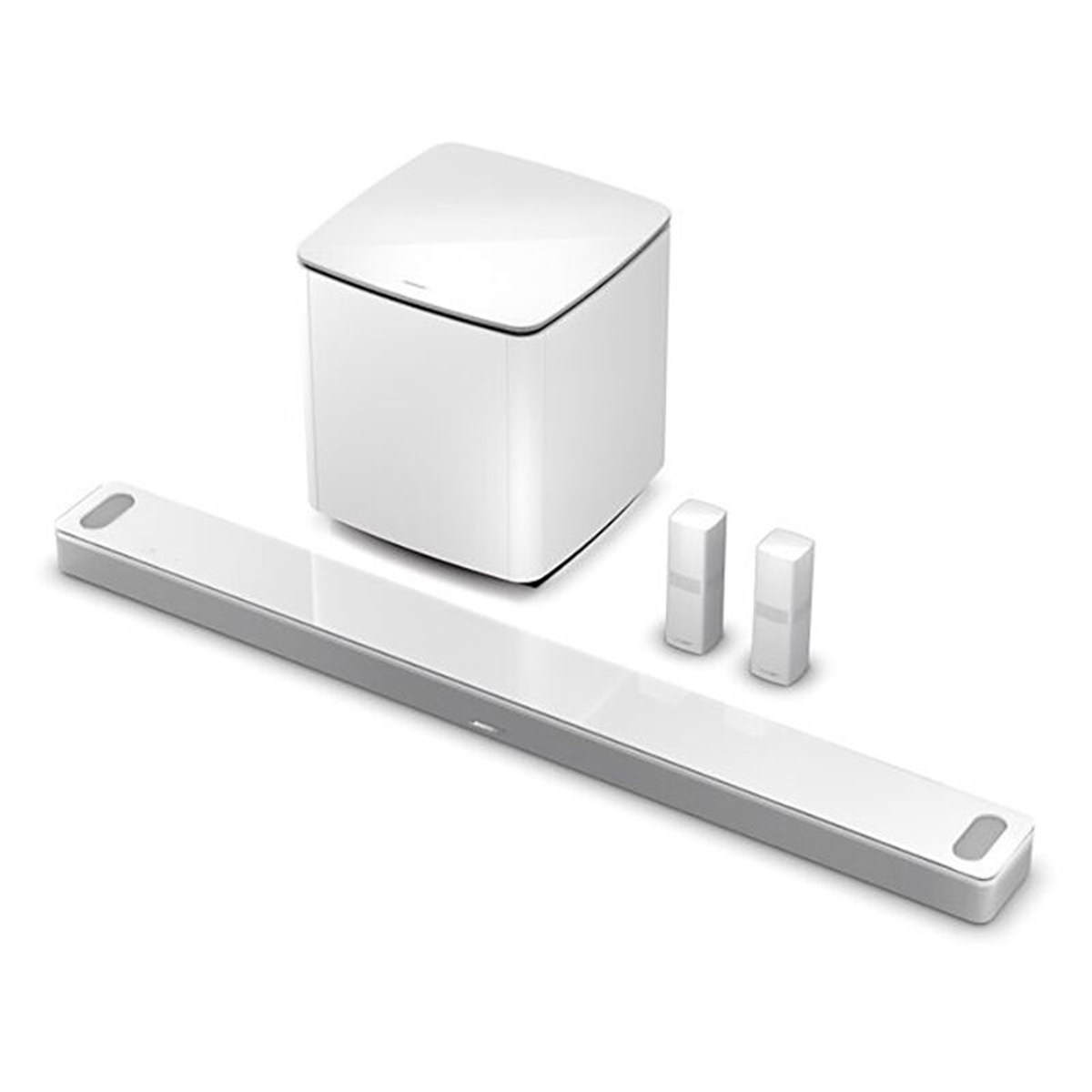 Bose Smart Soundbar 900 Beyaz | Bass Modül 700 | Surround 700 Sinema Sistemi
