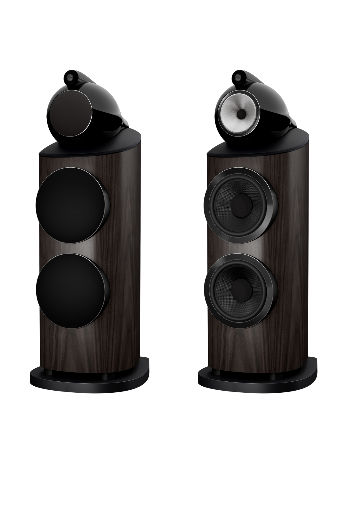 Bowers & Wilkins 801 D5 Kule Hoparlör Dark Walnut