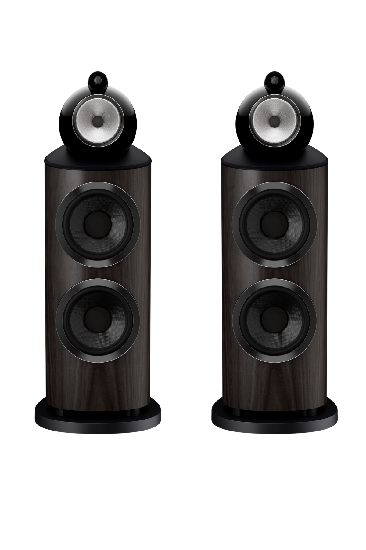 Bowers & Wilkins 801 D5 Kule Hoparlör Dark Walnut