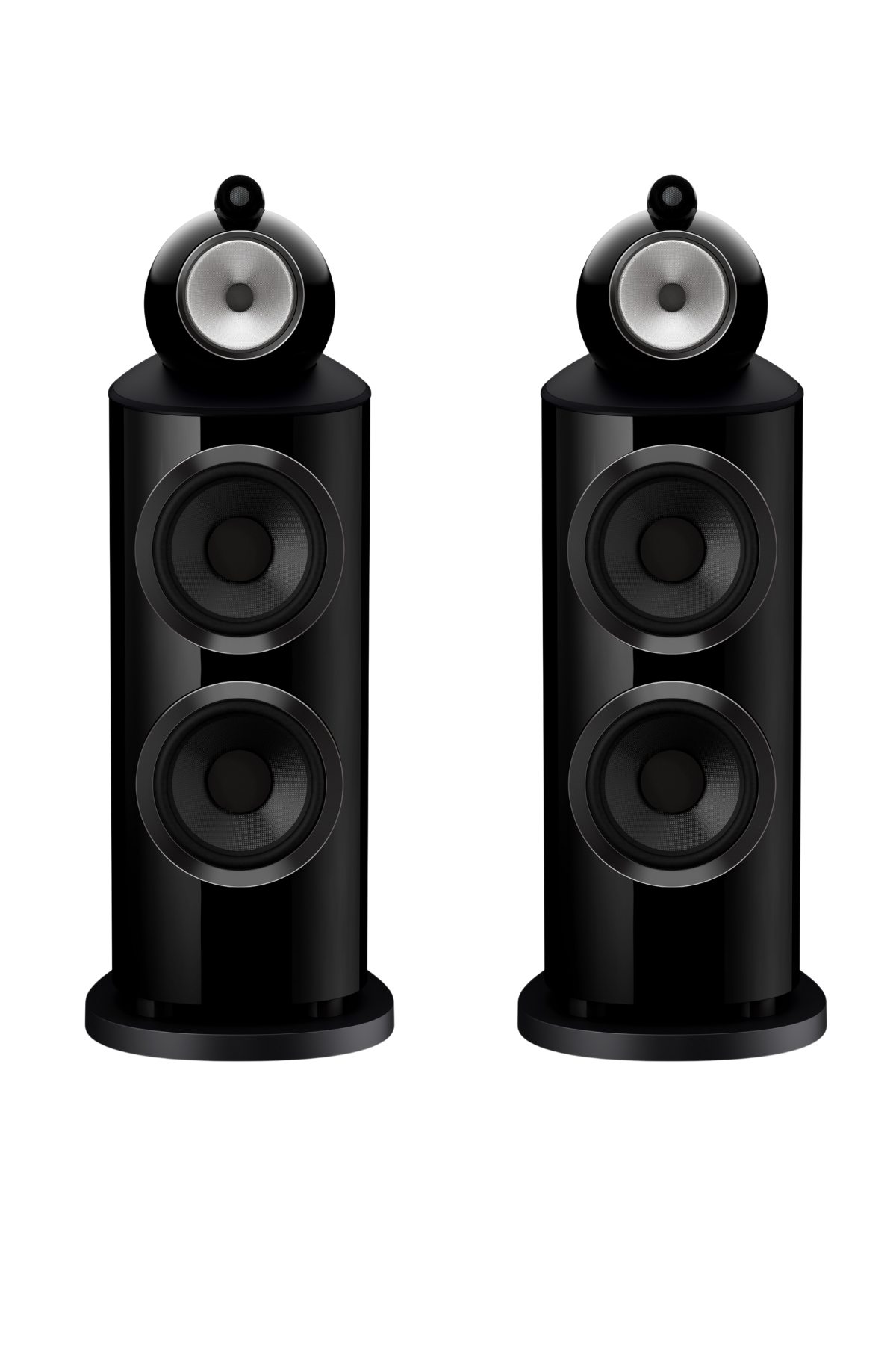 Bowers & Wilkins 801 D5 Kule Hoparlör Stealth Black