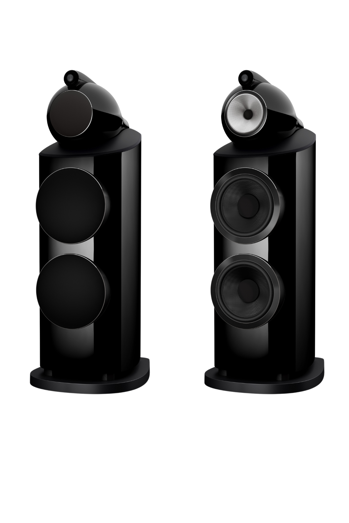 Bowers & Wilkins 801 D5 Kule Hoparlör Stealth Black