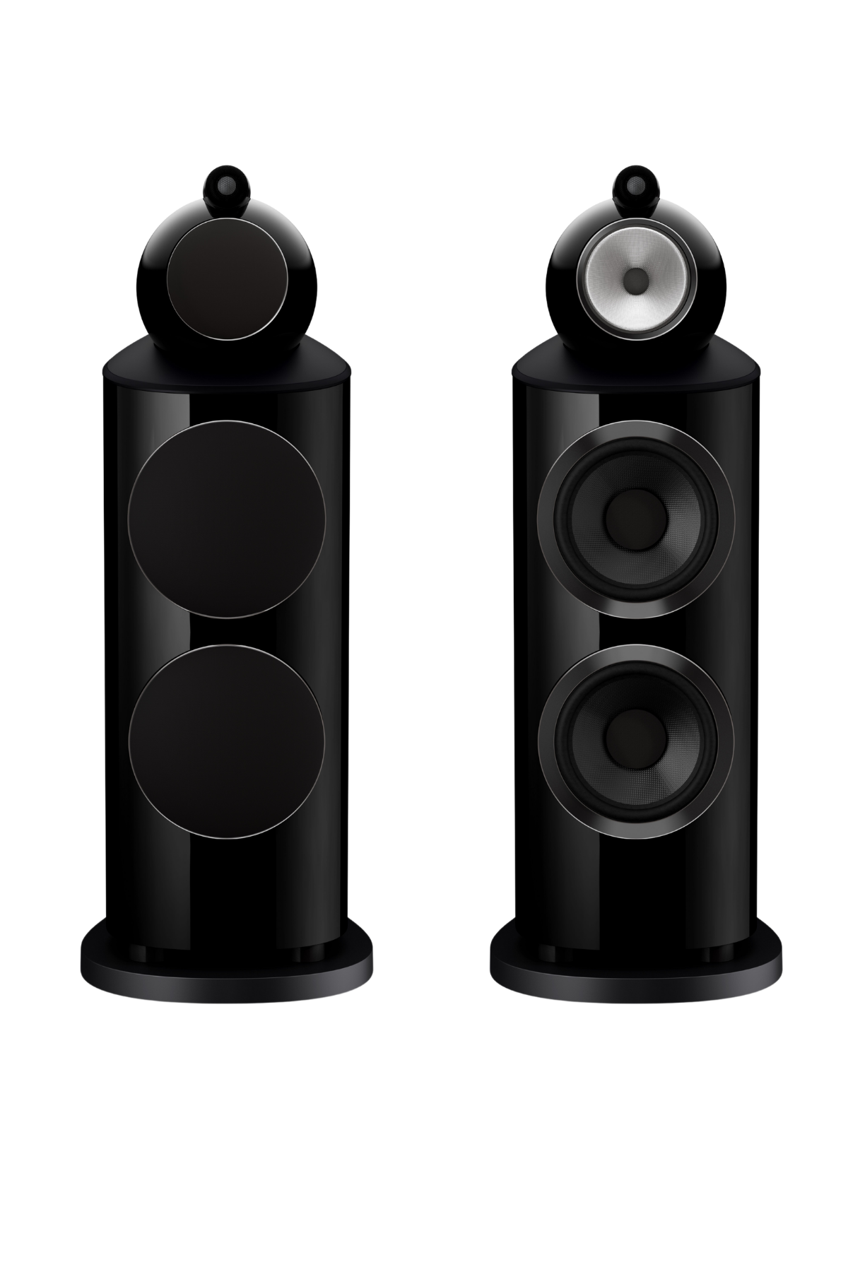 Bowers & Wilkins 801 D5 Kule Hoparlör Stealth Black