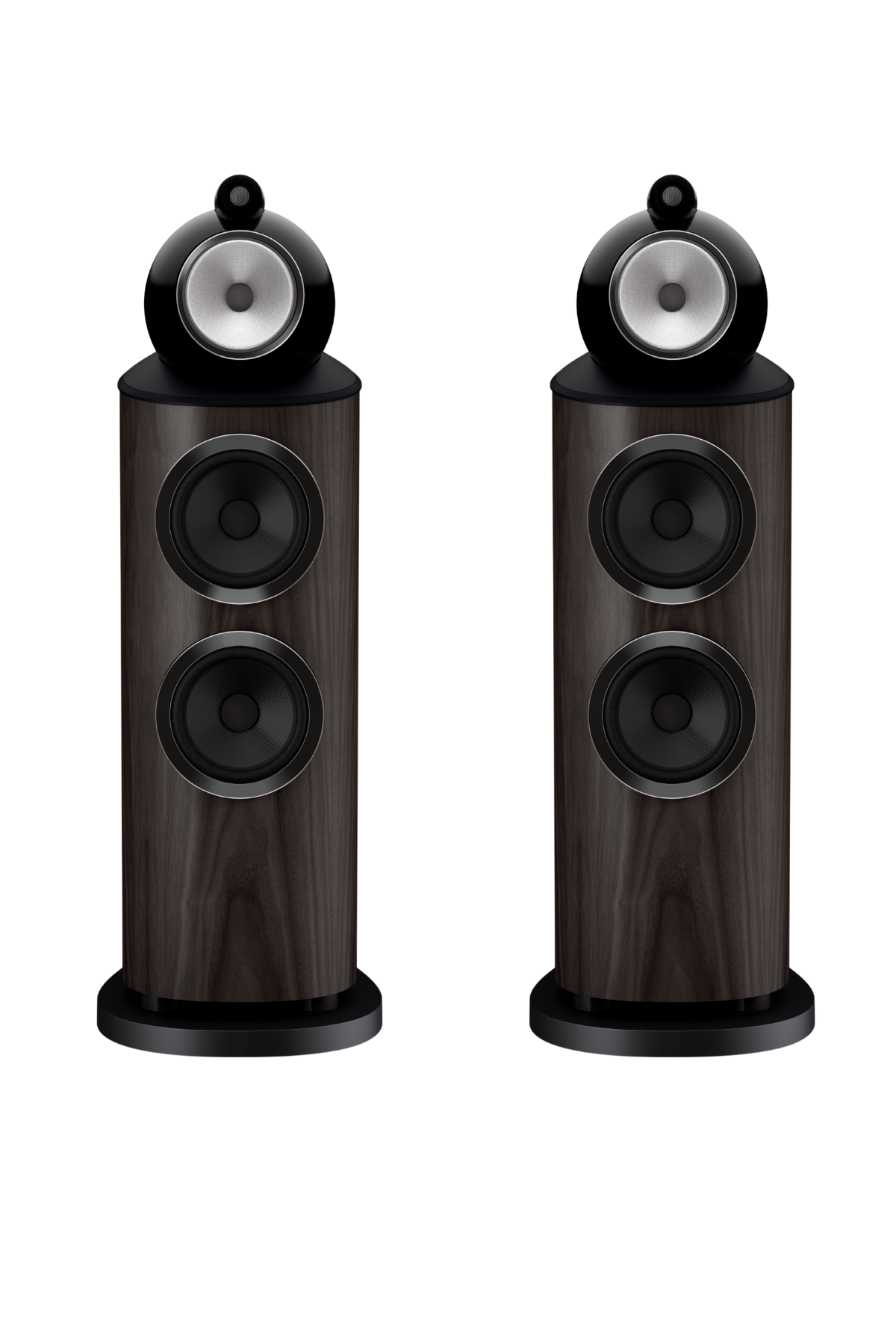 Bowers & Wilkins 802 D5 Kule Hoparlör Dark Walnut